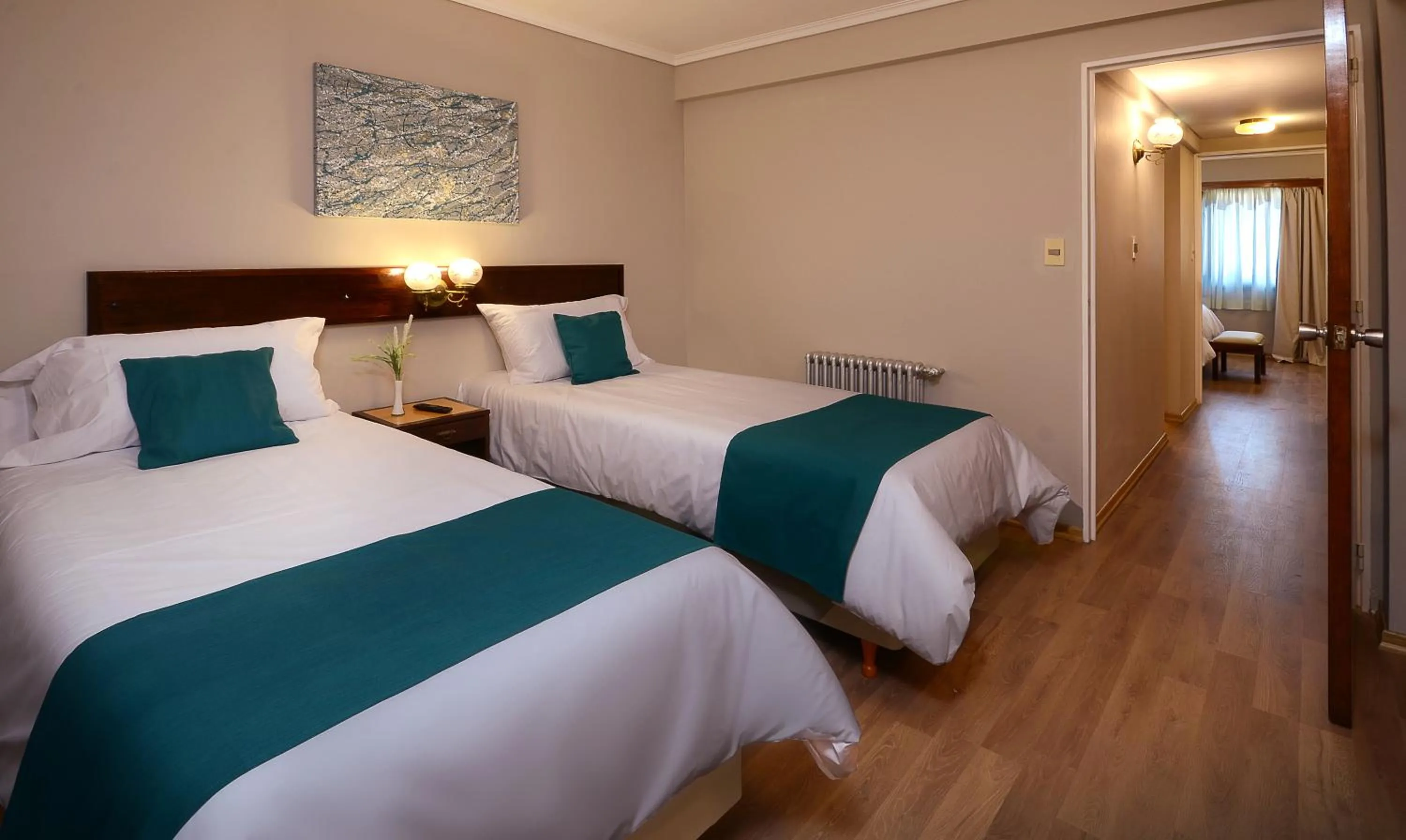 Bed in Hotel Concorde