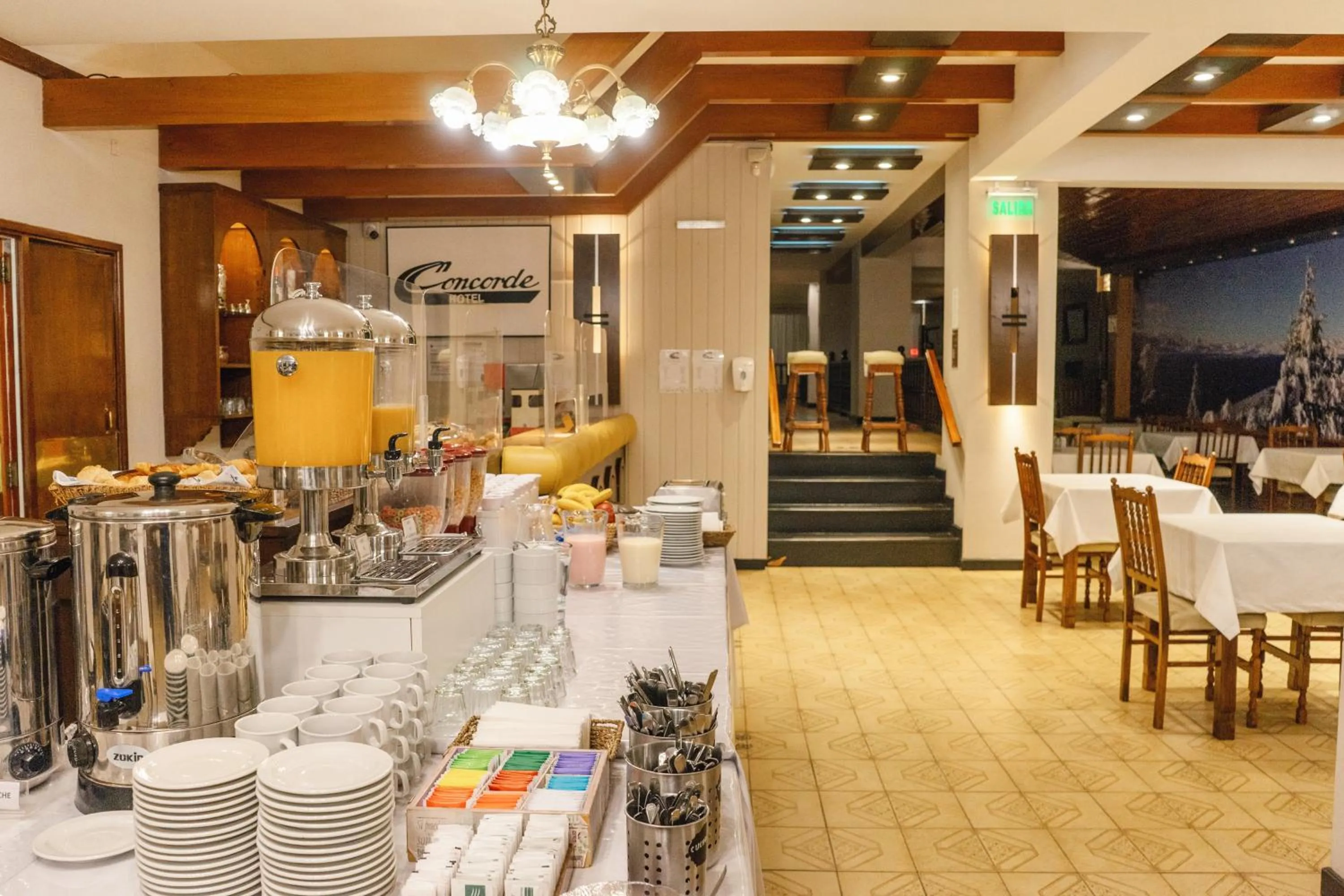 Breakfast in Hotel Concorde