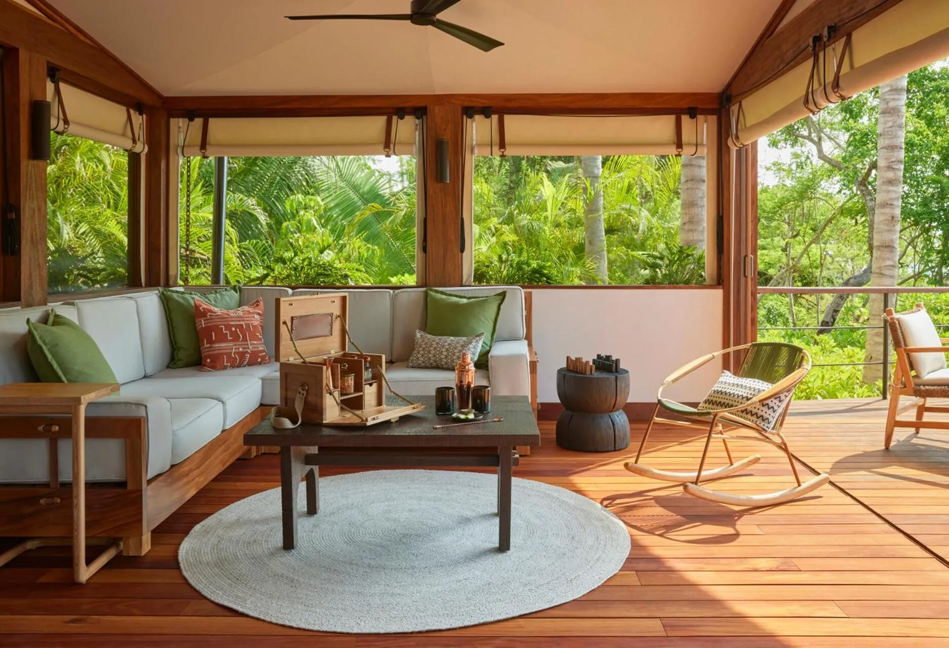 Seating area in Naviva, A Four Seasons Resort, Punta Mita, Mexico