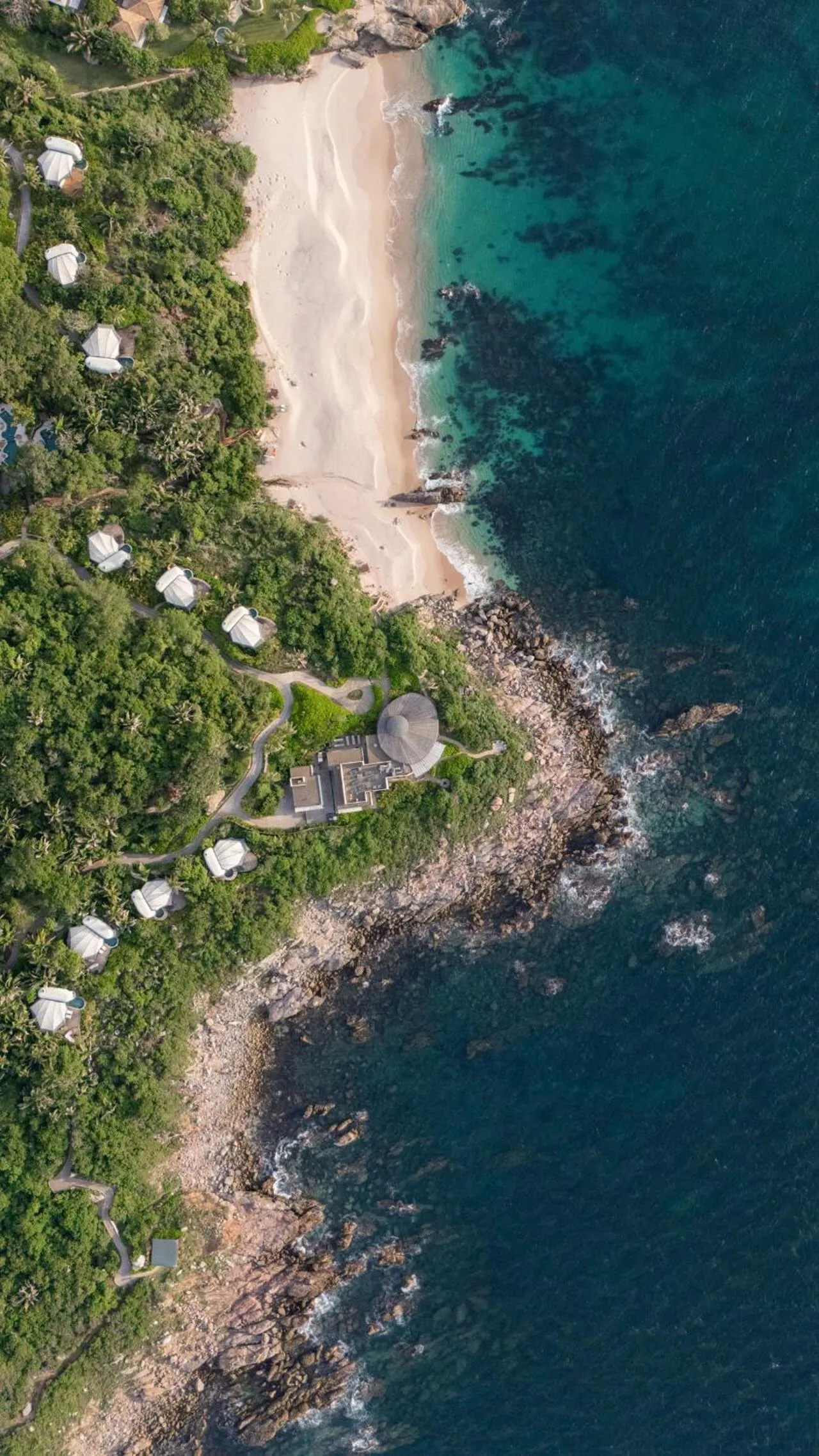 Bird's eye view in Naviva, A Four Seasons Resort, Punta Mita, Mexico