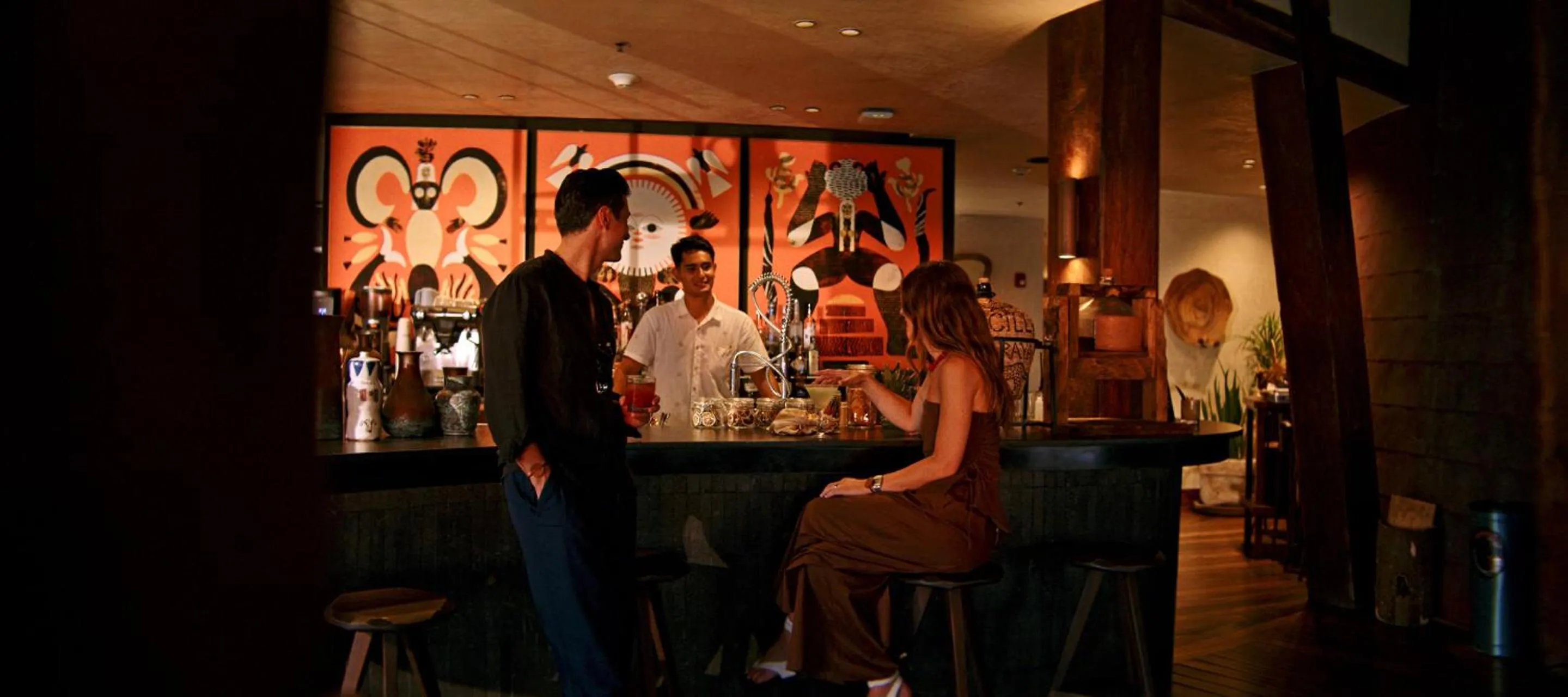 Lounge or bar in Naviva, A Four Seasons Resort, Punta Mita, Mexico