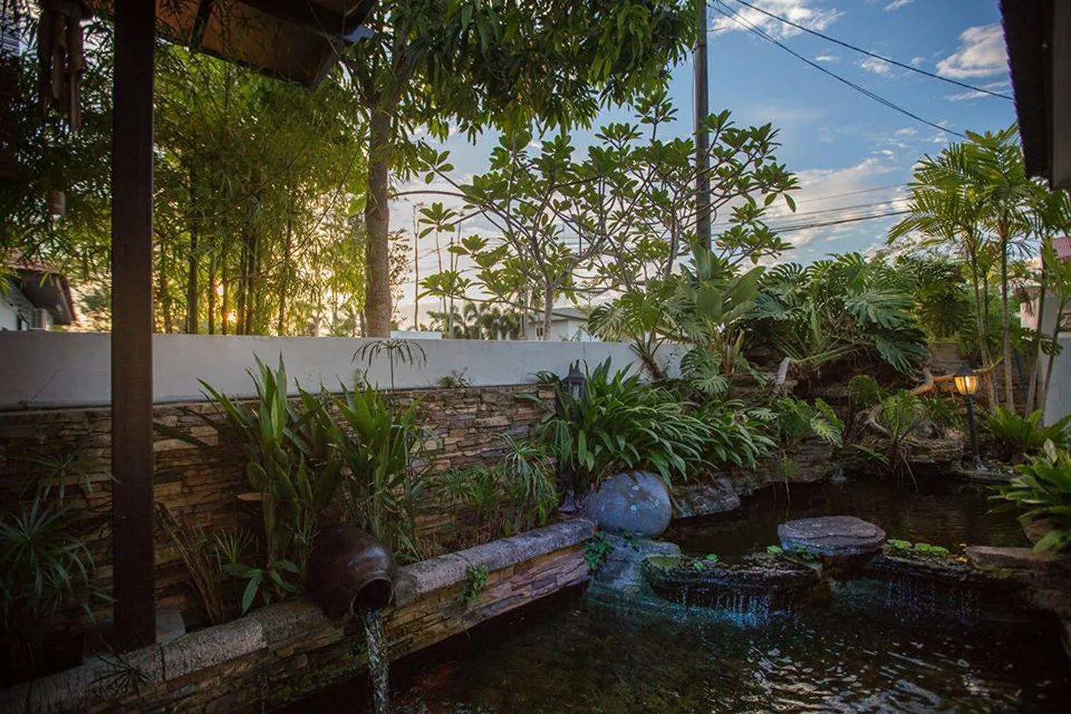 Garden in Tanjung Villa