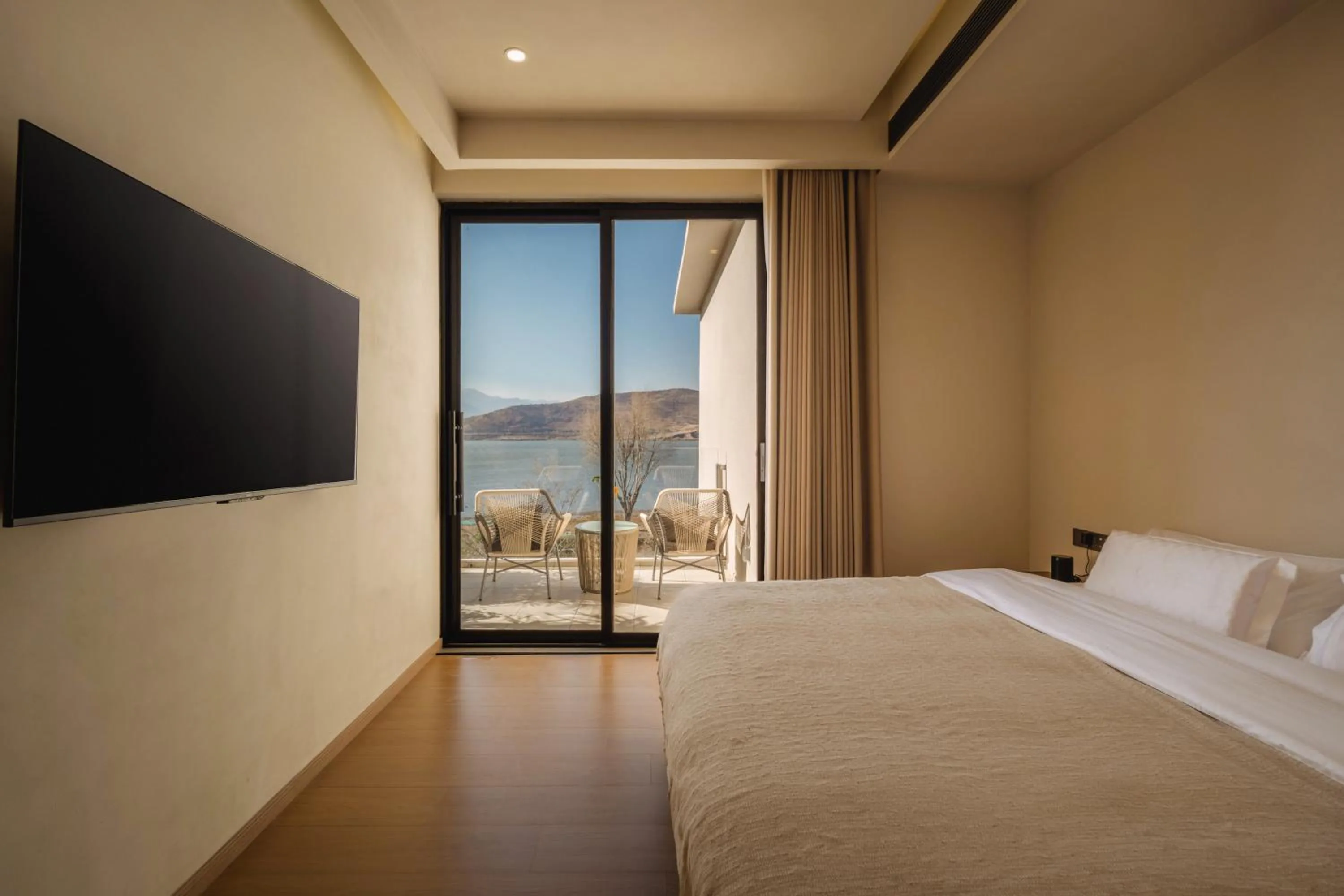 Deluxe Double Room with Sea View in Dali Antu Yuanchu seaview Homestay