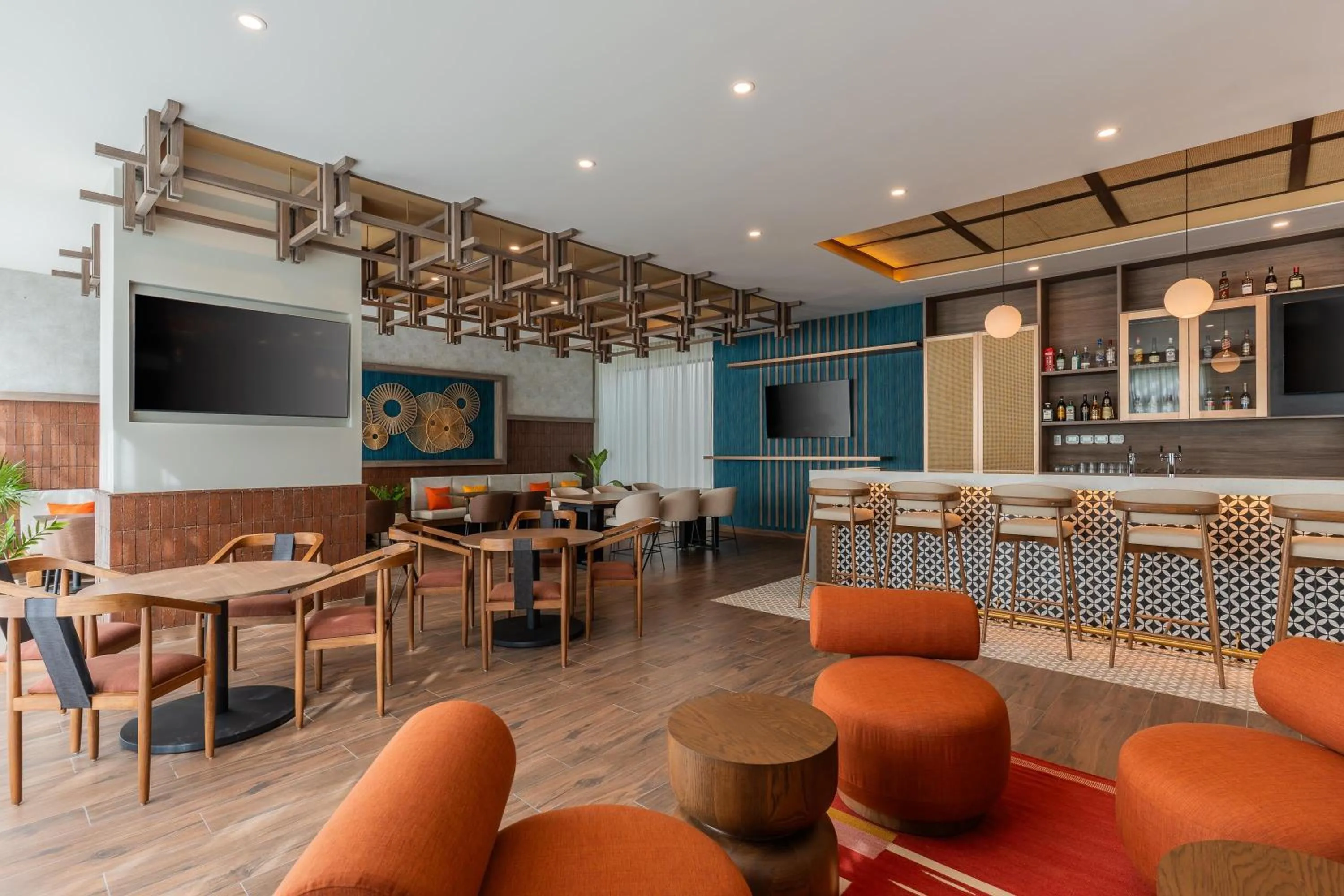 Lounge or bar in Hyatt Place Merida/ Via Montejo