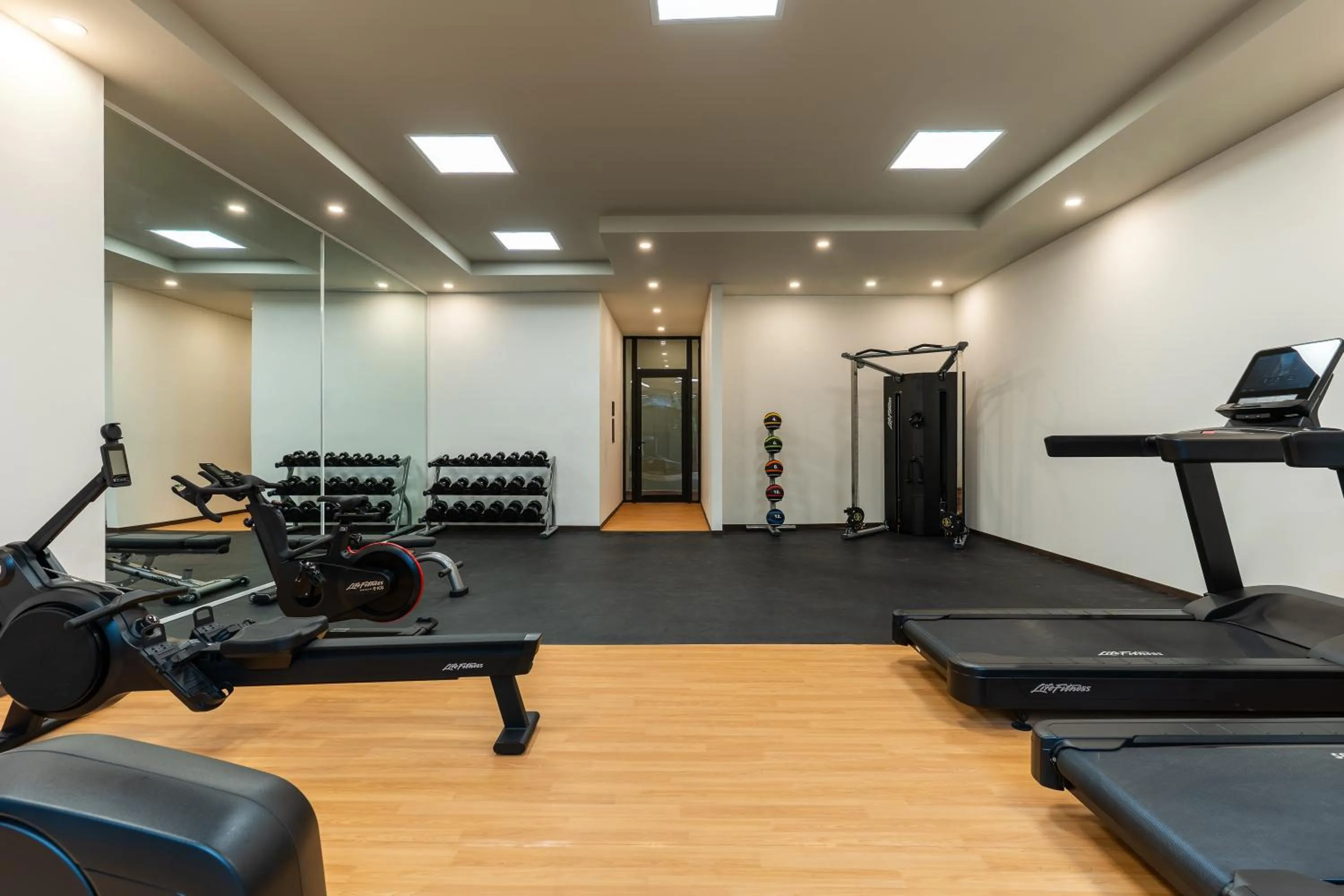 Fitness centre/facilities in Hyatt Place Merida/ Via Montejo