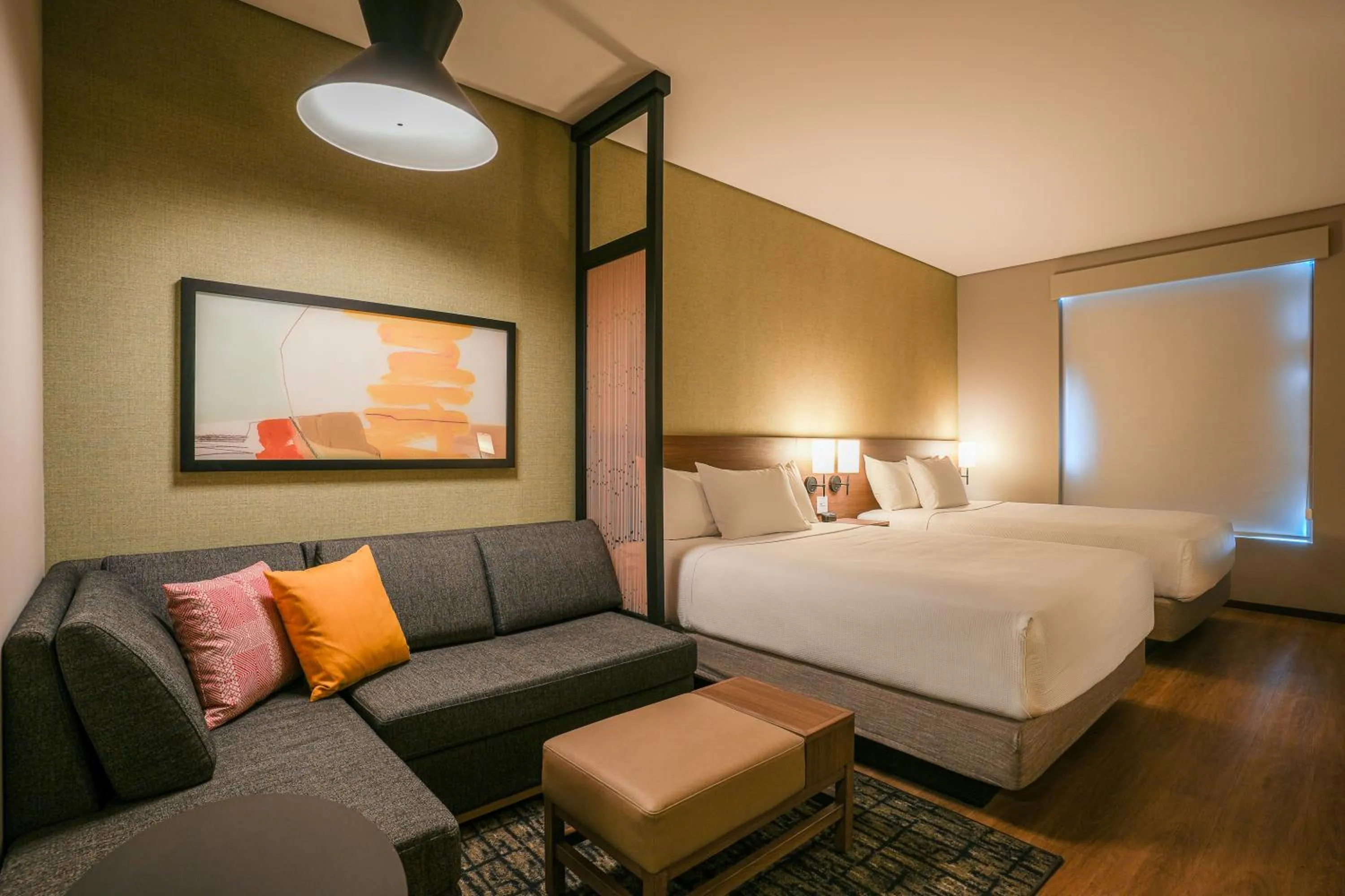 Photo of the whole room, Bed in Hyatt Place Merida/ Via Montejo