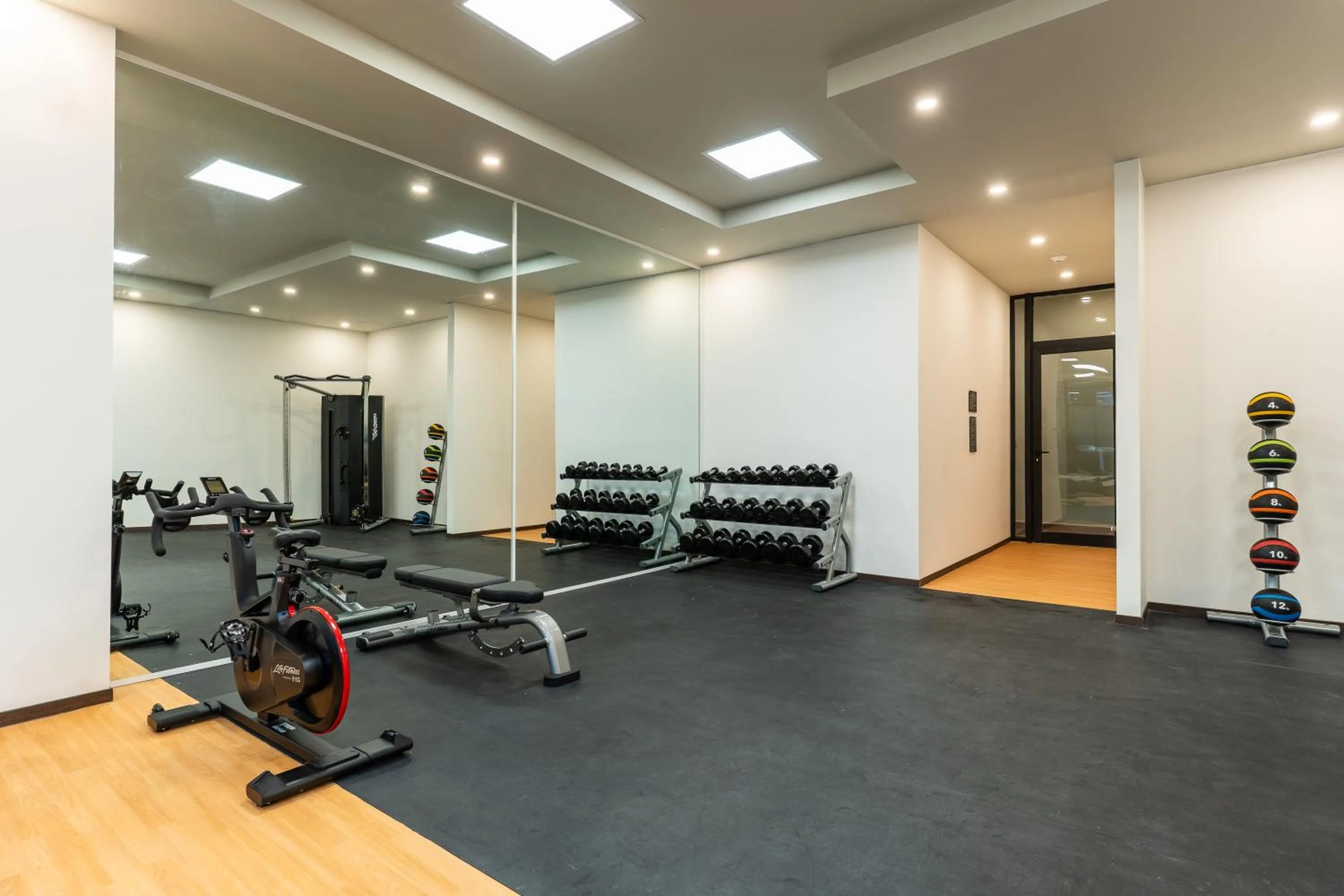 Fitness centre/facilities in Hyatt Place Merida/ Via Montejo