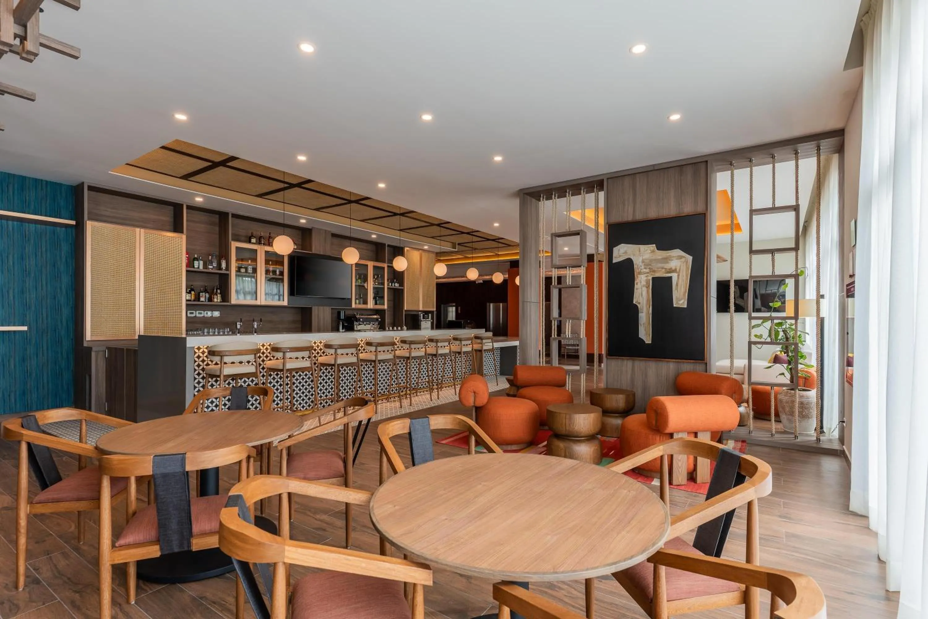 Lounge or bar in Hyatt Place Merida/ Via Montejo