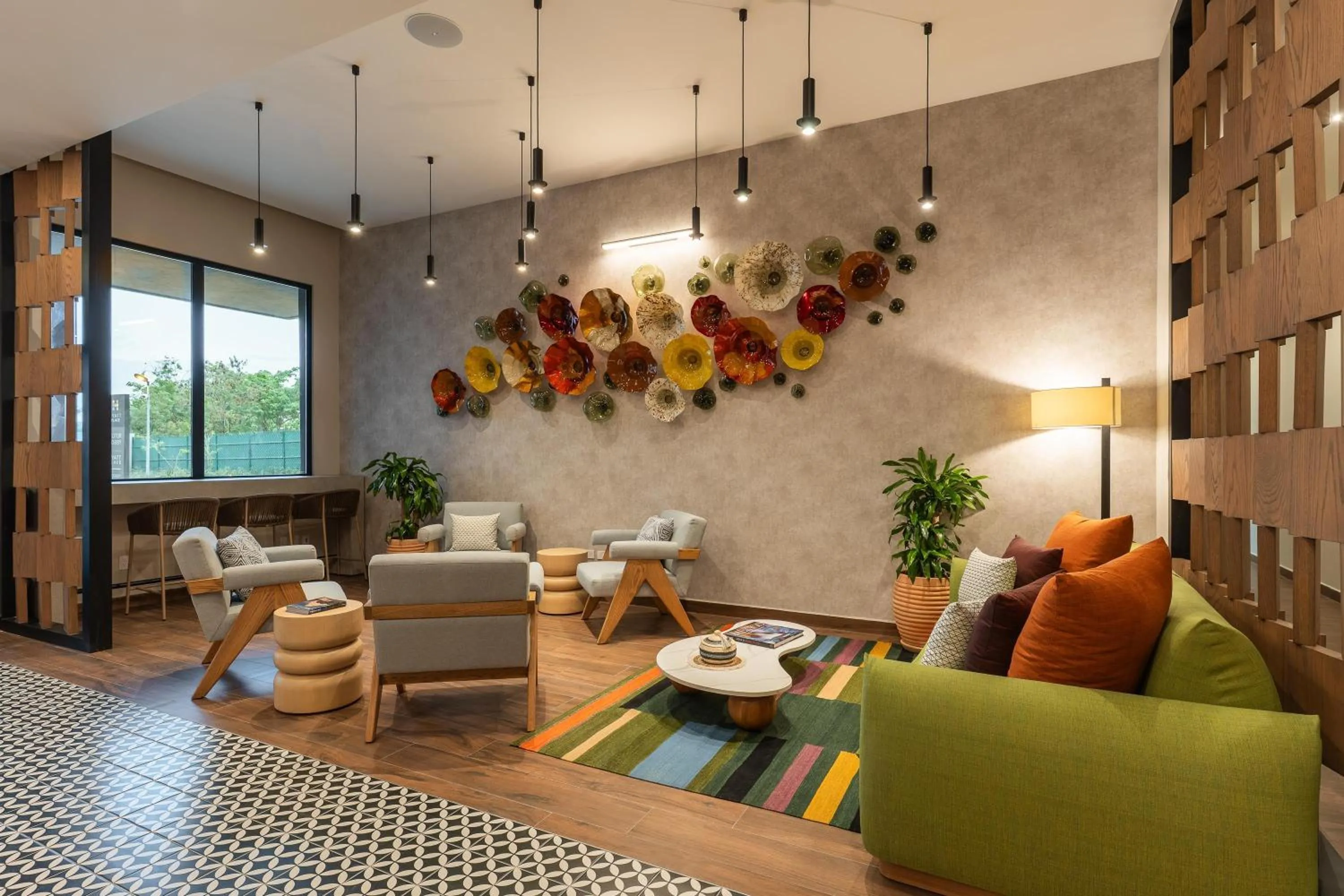 Lobby or reception in Hyatt Place Merida/ Via Montejo