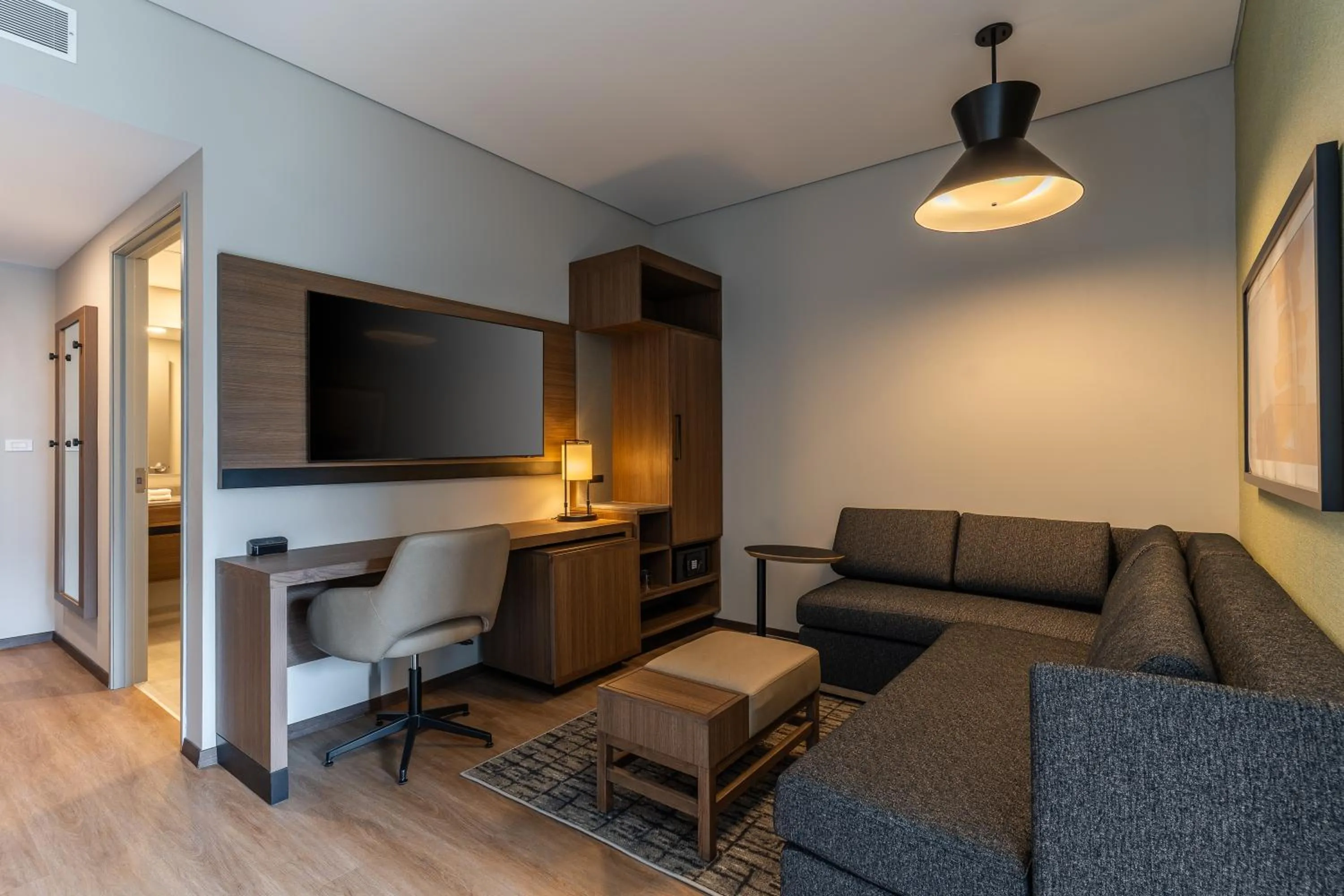 Seating area in Hyatt Place Merida/ Via Montejo