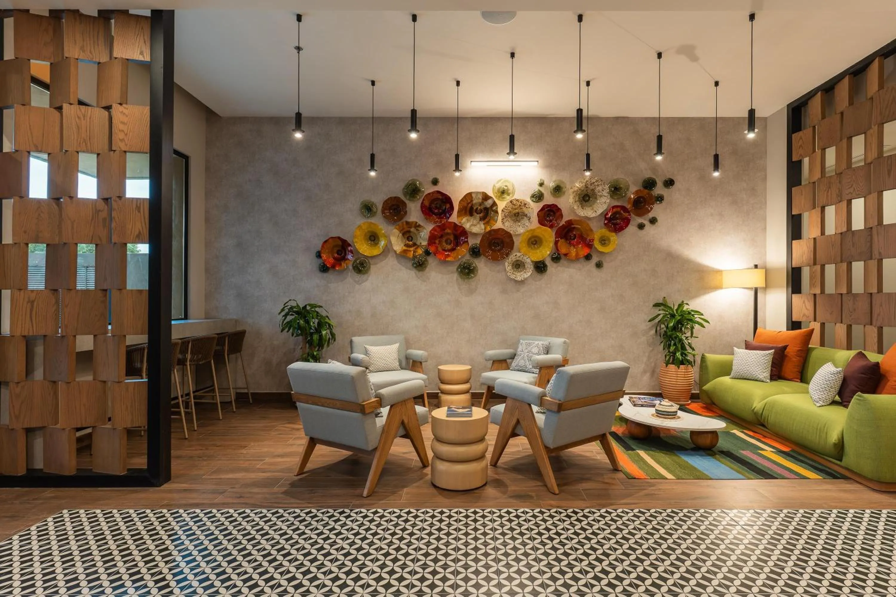 Lobby or reception in Hyatt Place Merida/ Via Montejo
