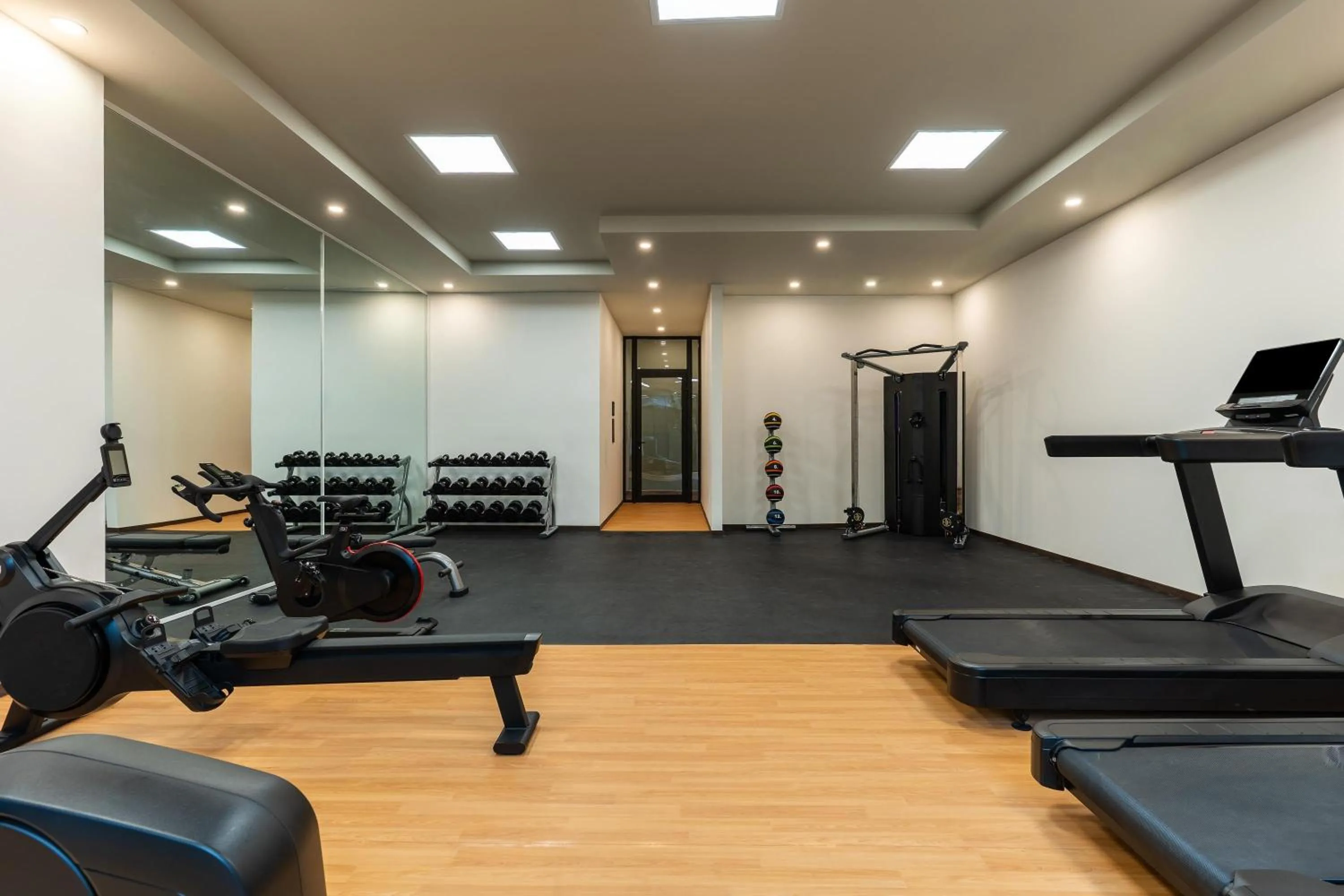 Fitness centre/facilities in Hyatt Place Merida/ Via Montejo