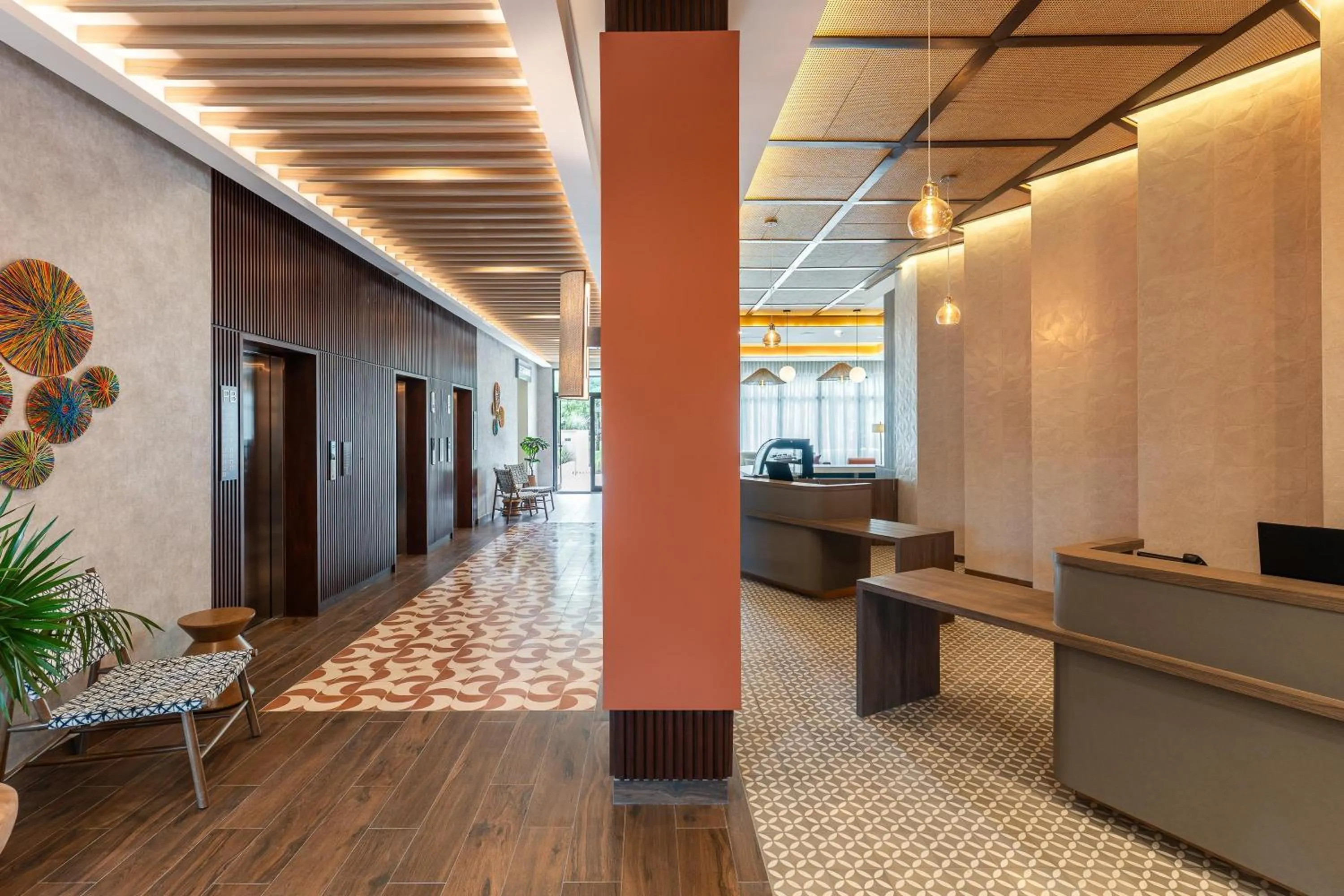 Lobby or reception in Hyatt Place Merida/ Via Montejo