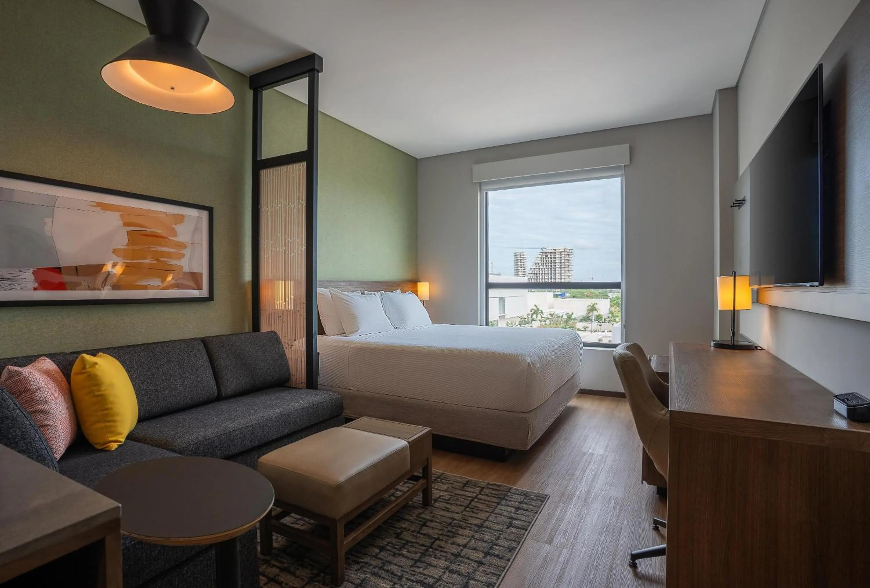 Bedroom, Bed in Hyatt Place Merida/ Via Montejo