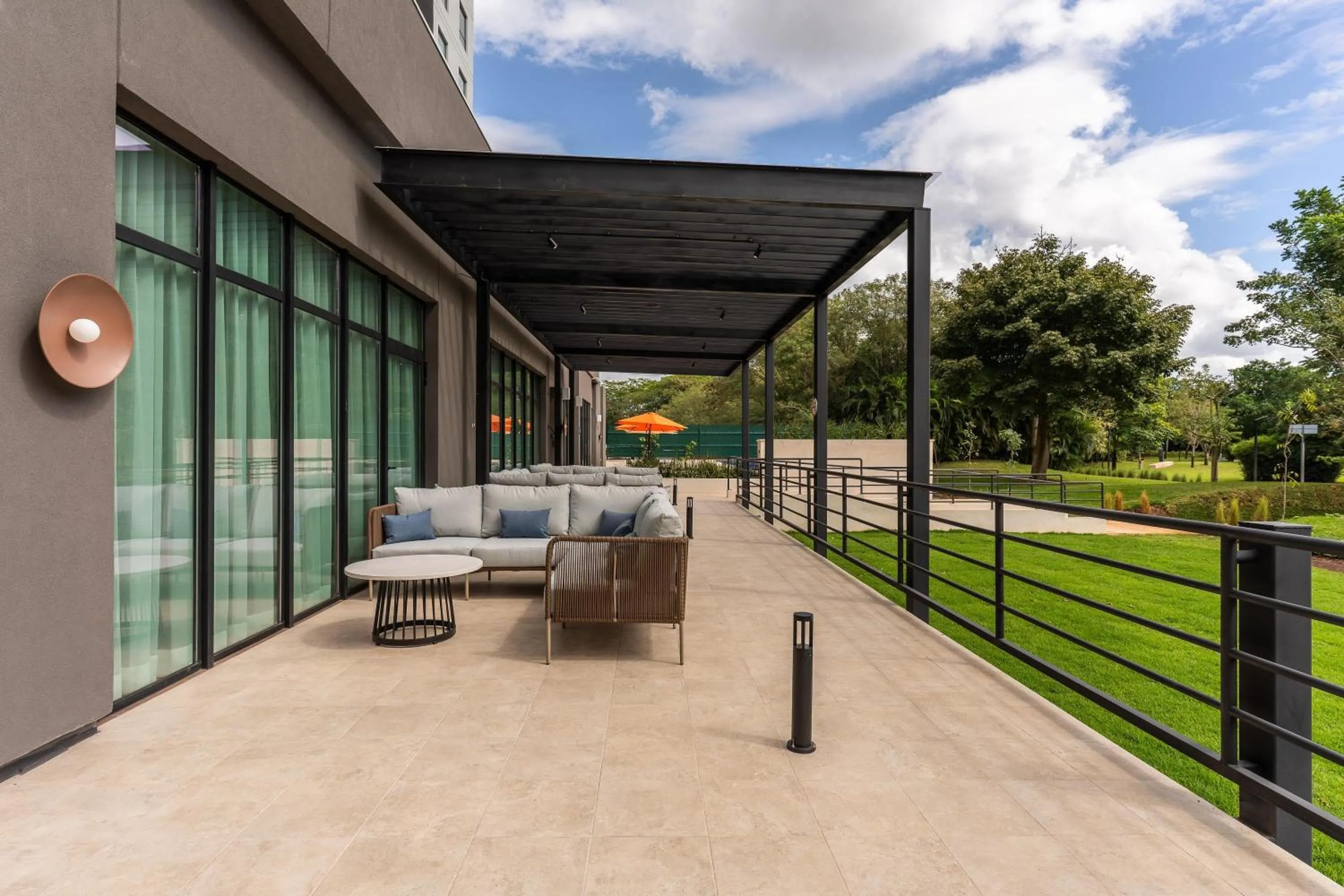 Patio in Hyatt Place Merida/ Via Montejo