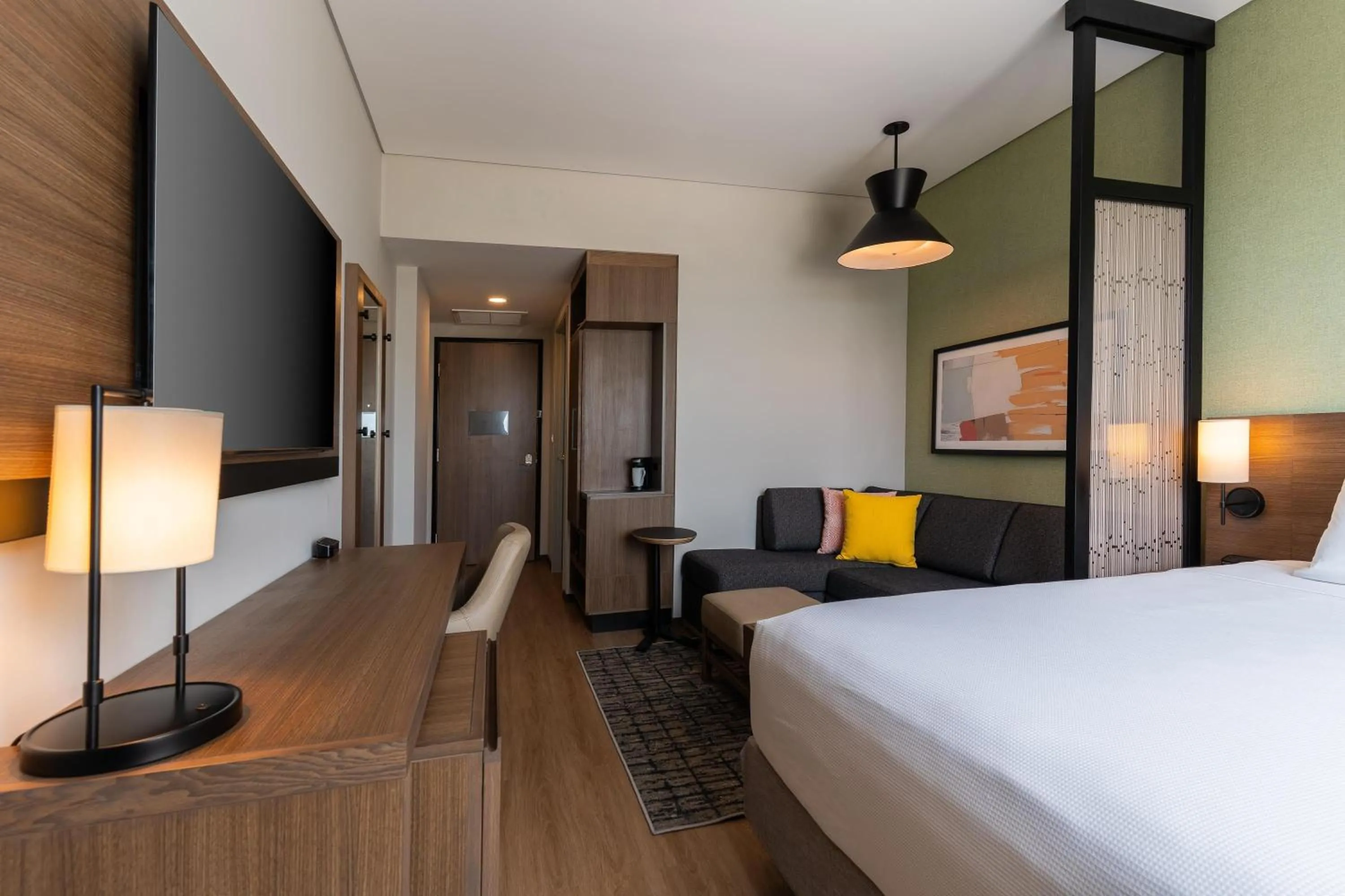 Bedroom, Bed in Hyatt Place Merida/ Via Montejo
