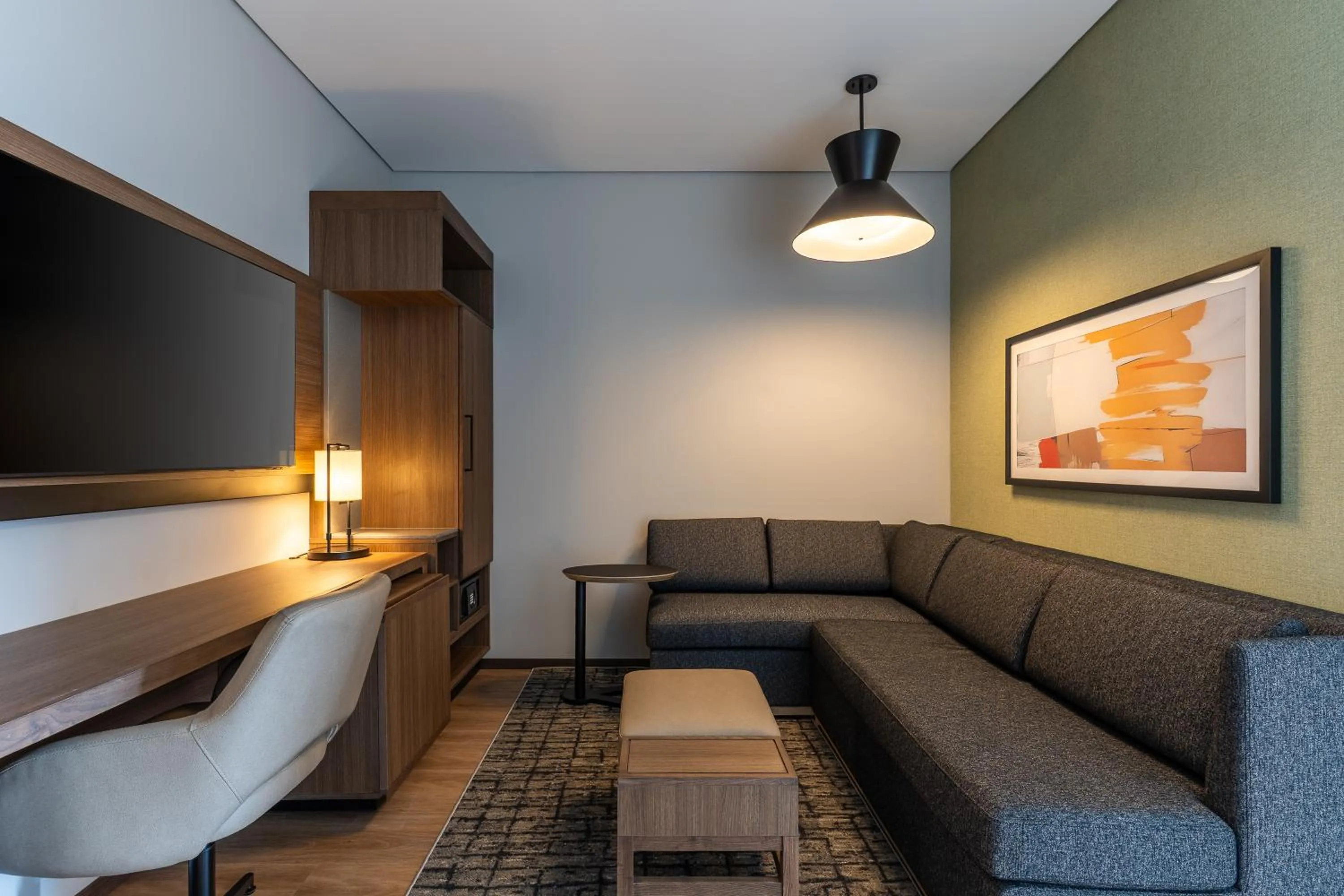 Seating area in Hyatt Place Merida/ Via Montejo