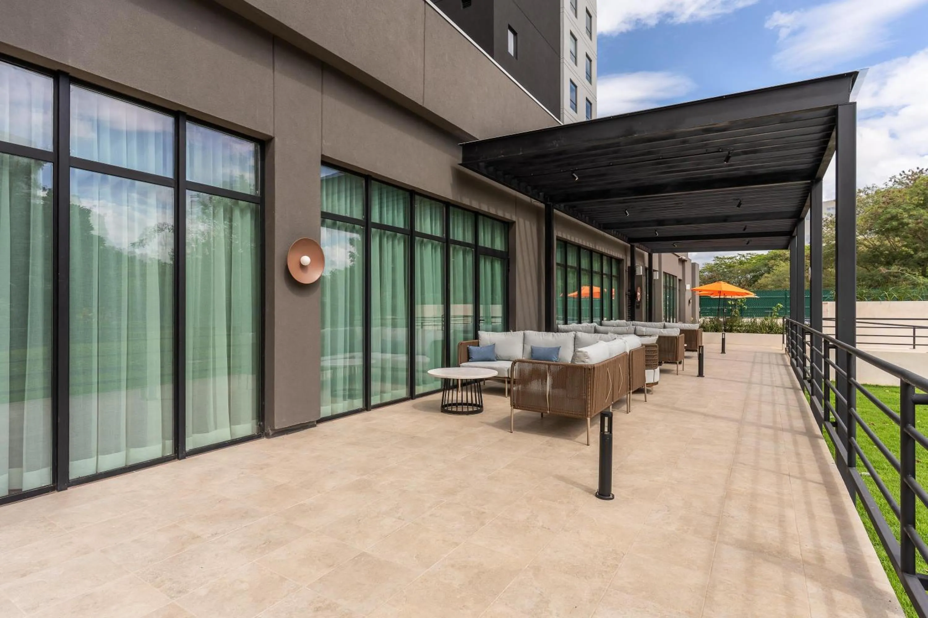 Patio in Hyatt Place Merida/ Via Montejo