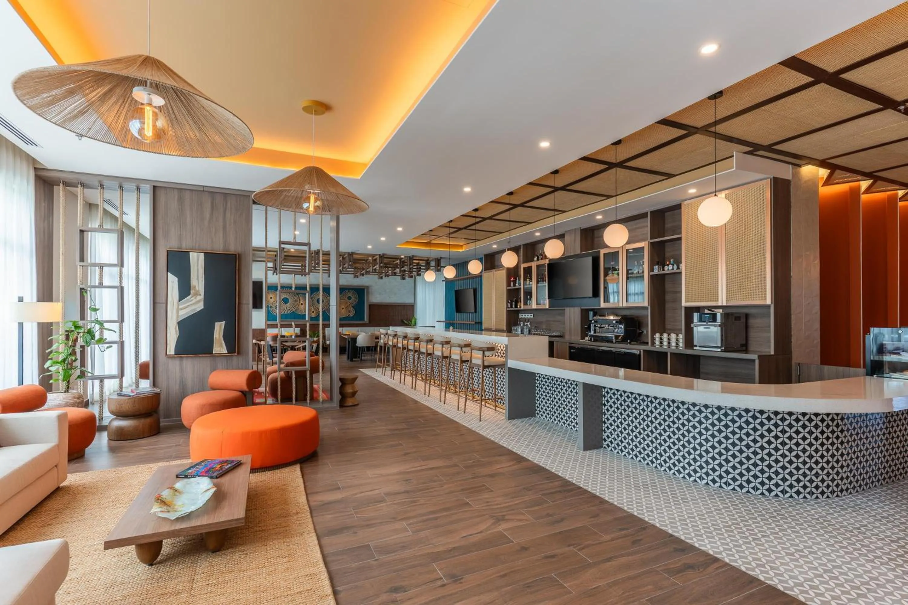 Lounge or bar in Hyatt Place Merida/ Via Montejo