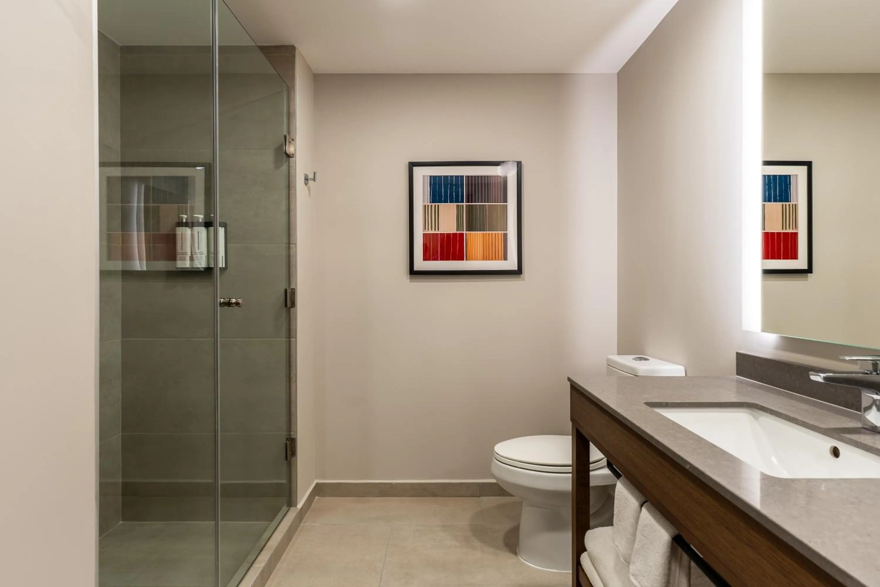 Bathroom in Hyatt Place Merida/ Via Montejo