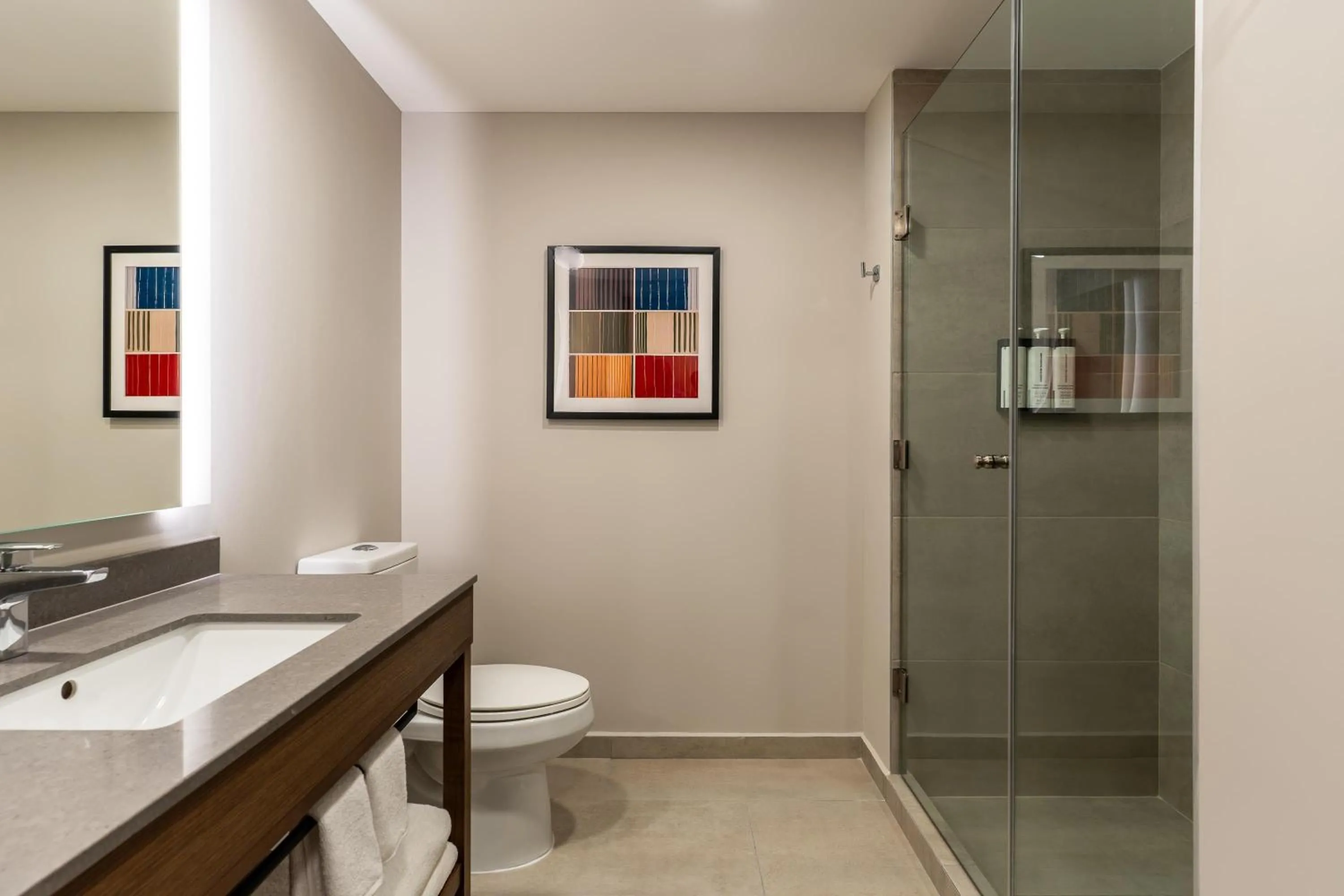 Bathroom in Hyatt Place Merida/ Via Montejo