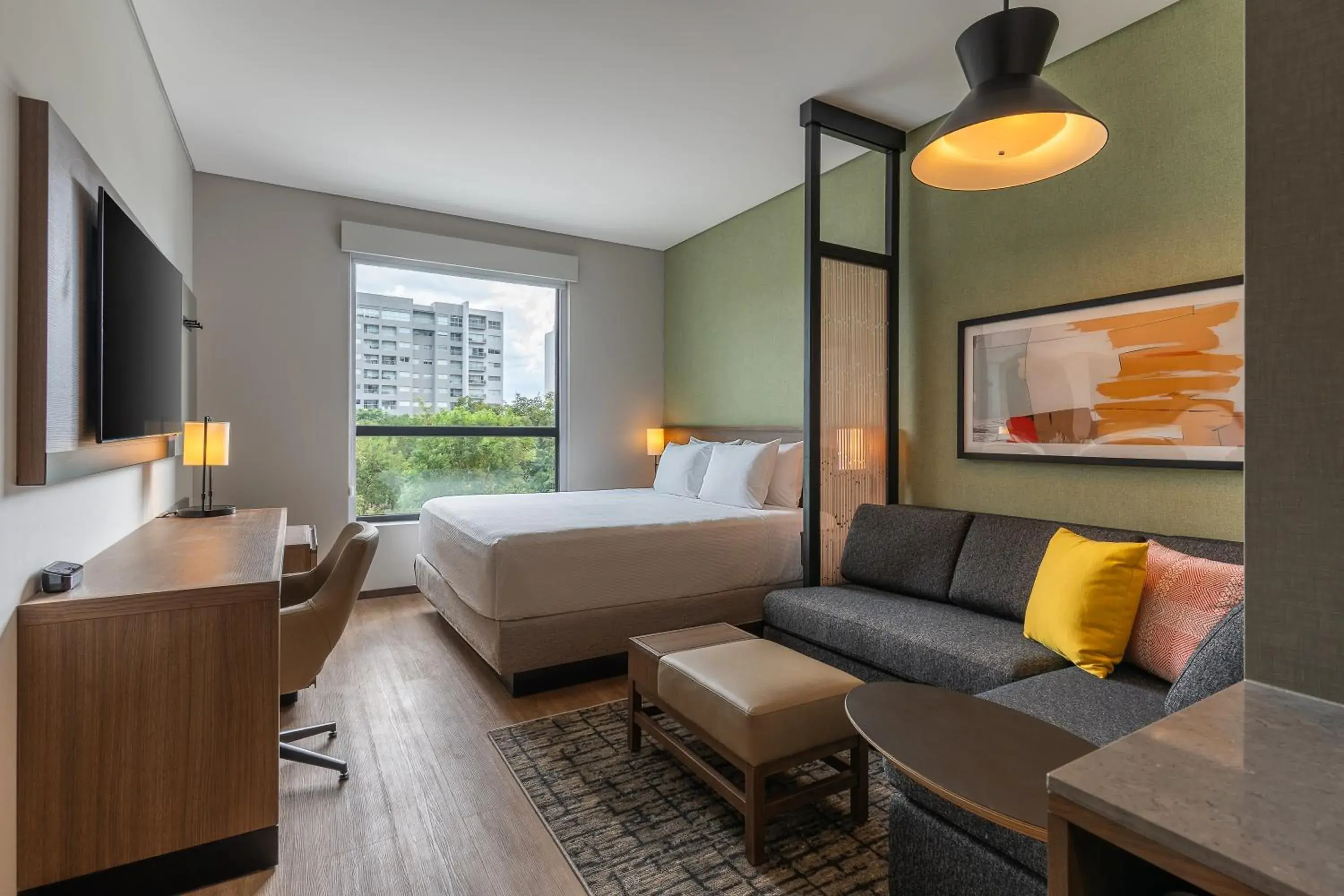 King Room with Sofa Bed in Hyatt Place Merida/ Via Montejo King Room with Sofa Bed in Hyatt Place Merida/ Via Montejo