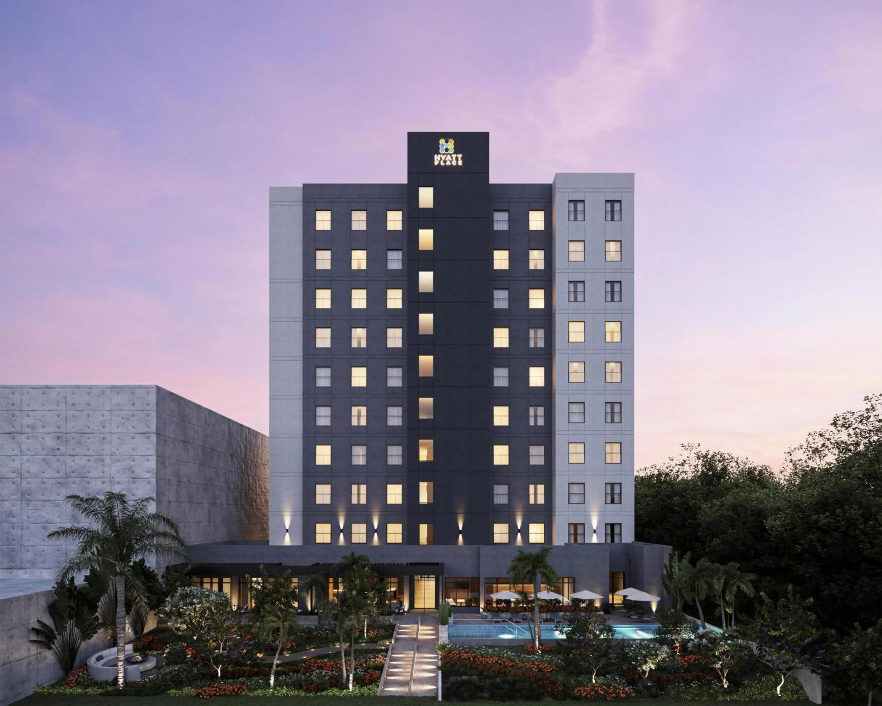 Property building in Hyatt Place Merida/ Via Montejo
