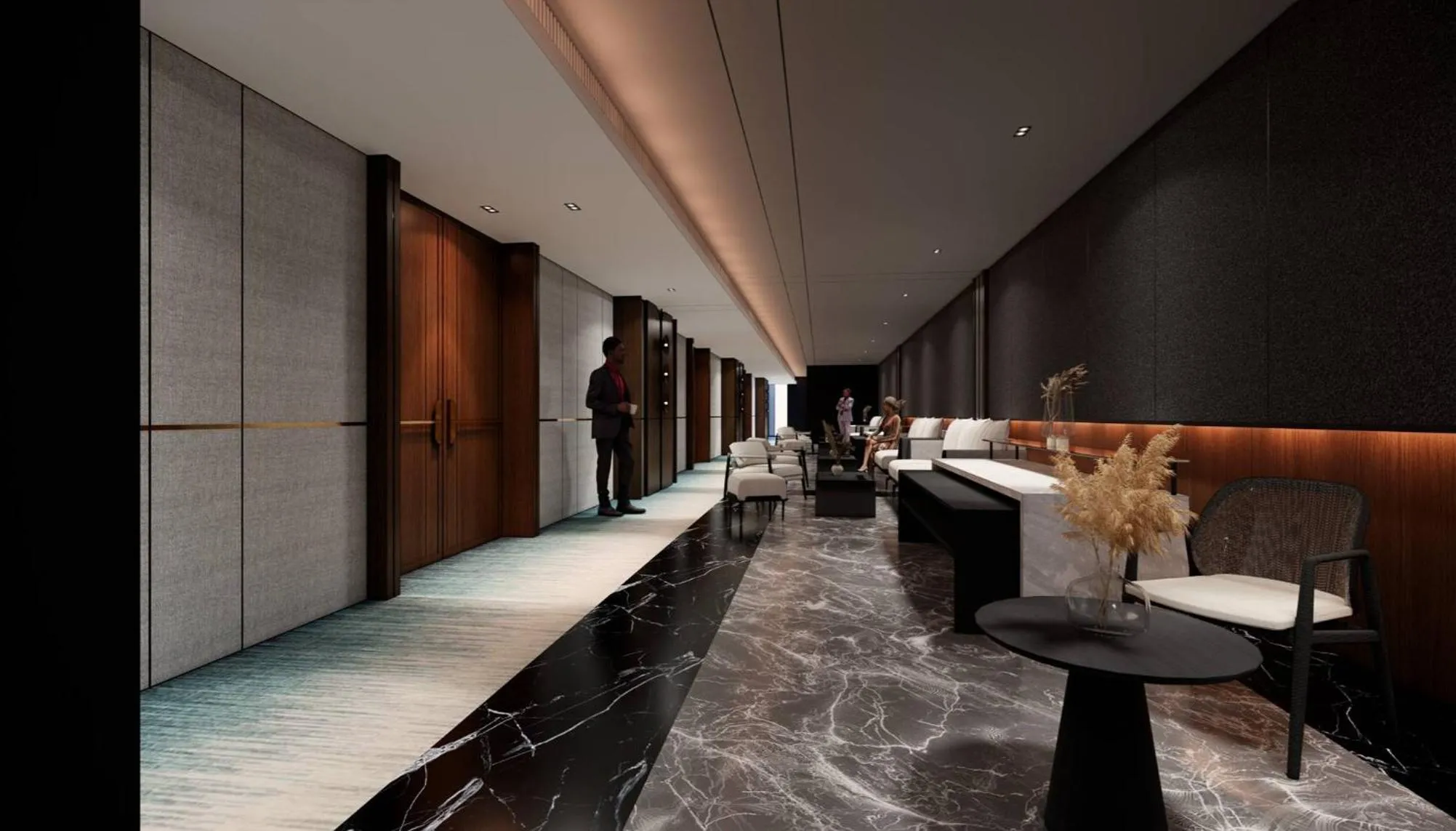 Seating area in Nusatu by ARTOTEL - Semarang