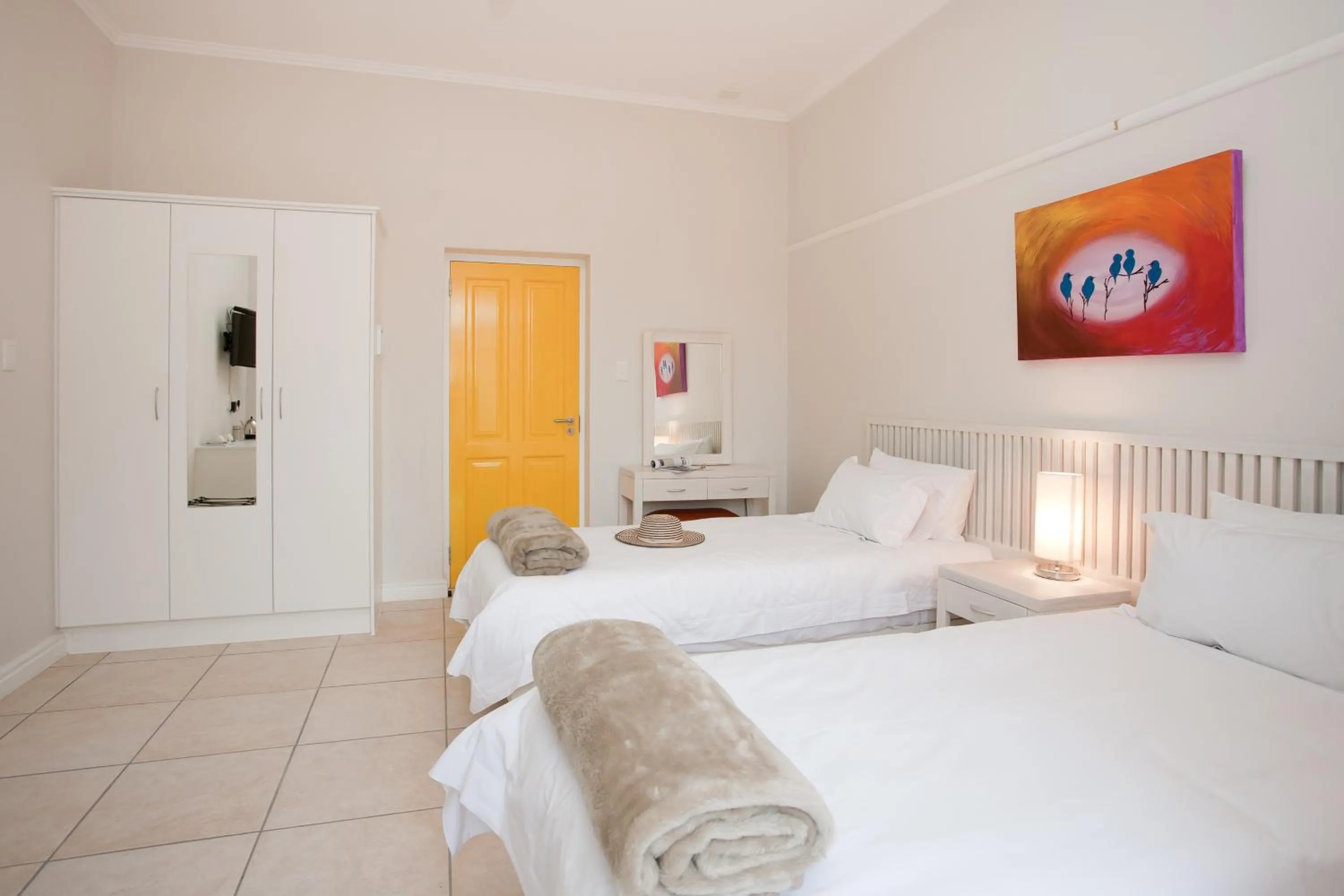 Photo of the whole room, Bed in The Queen Of Calitzdorp