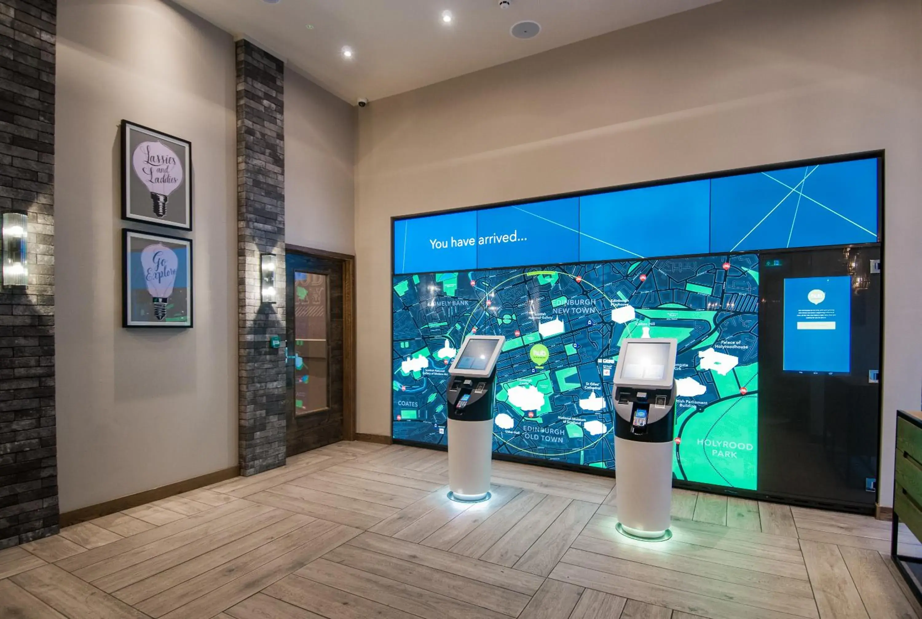 Lobby or reception in hub Edinburgh City Centre - Rose Street Lobby or reception in hub Edinburgh City Centre - Rose Street