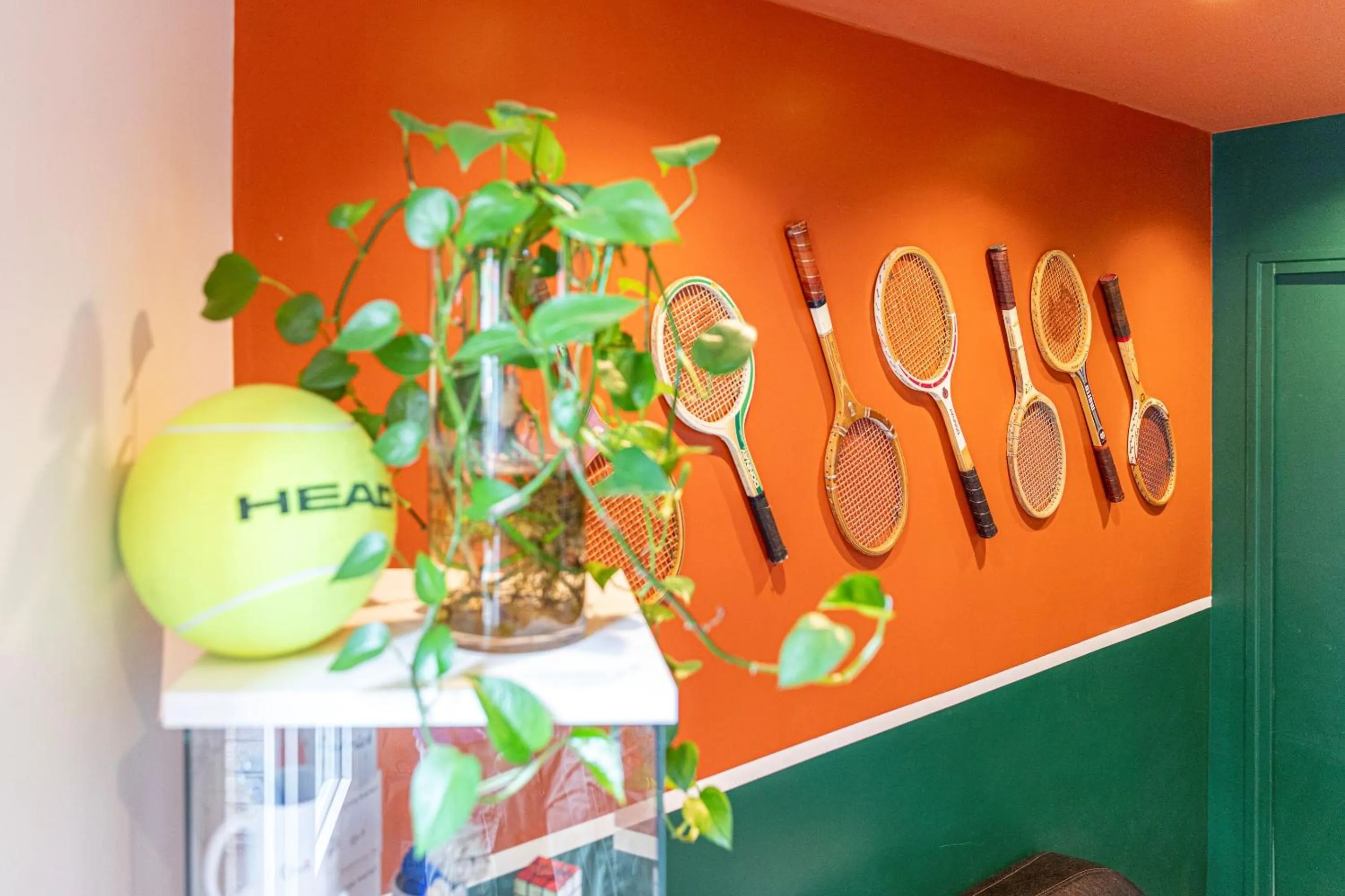 Decorative detail in Hotel Olympic Paris Boulogne by Patrick Hayat