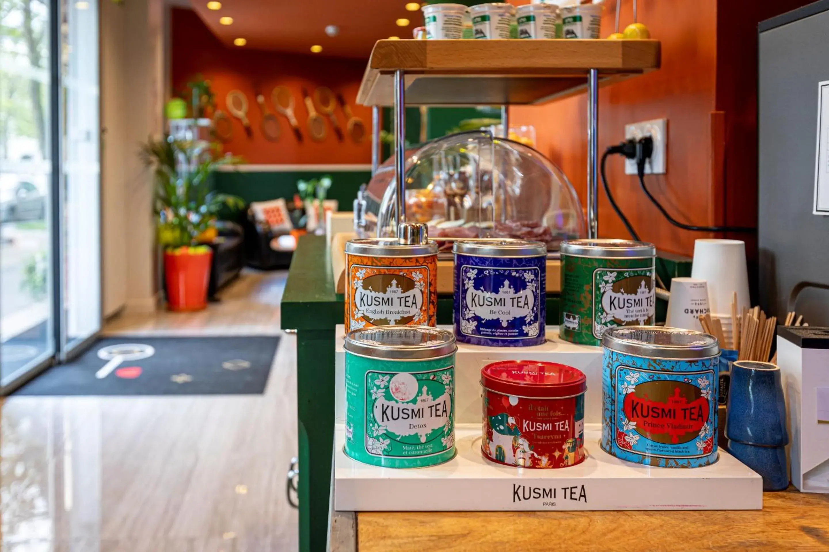 Buffet breakfast in Hotel Olympic Paris Boulogne by Patrick Hayat Buffet breakfast in Hotel Olympic Paris Boulogne by Patrick Hayat