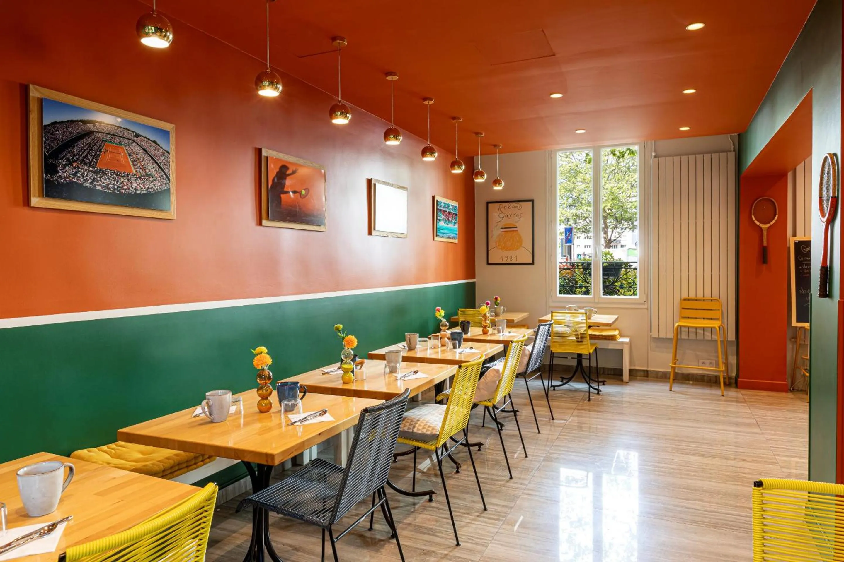 Lobby or reception in Hotel Olympic Paris Boulogne by Patrick Hayat