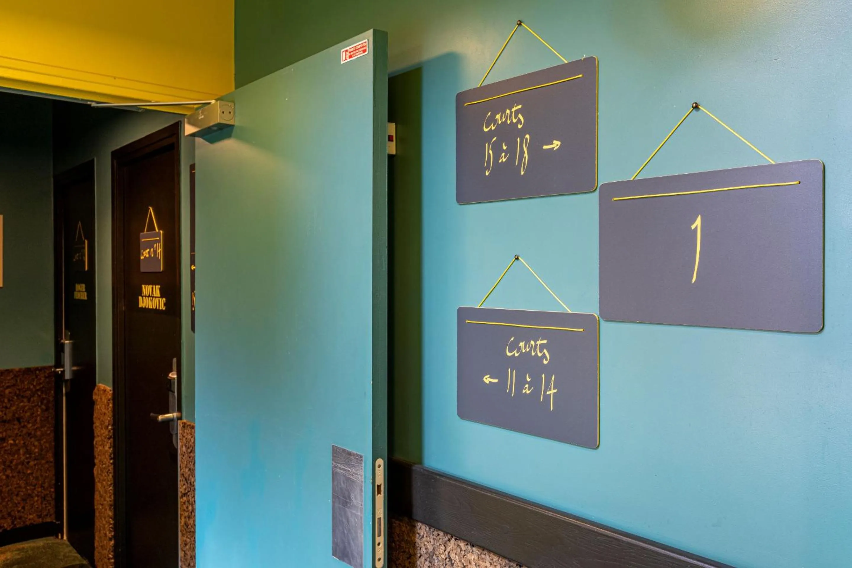 Decorative detail in Hotel Olympic Paris Boulogne by Patrick Hayat