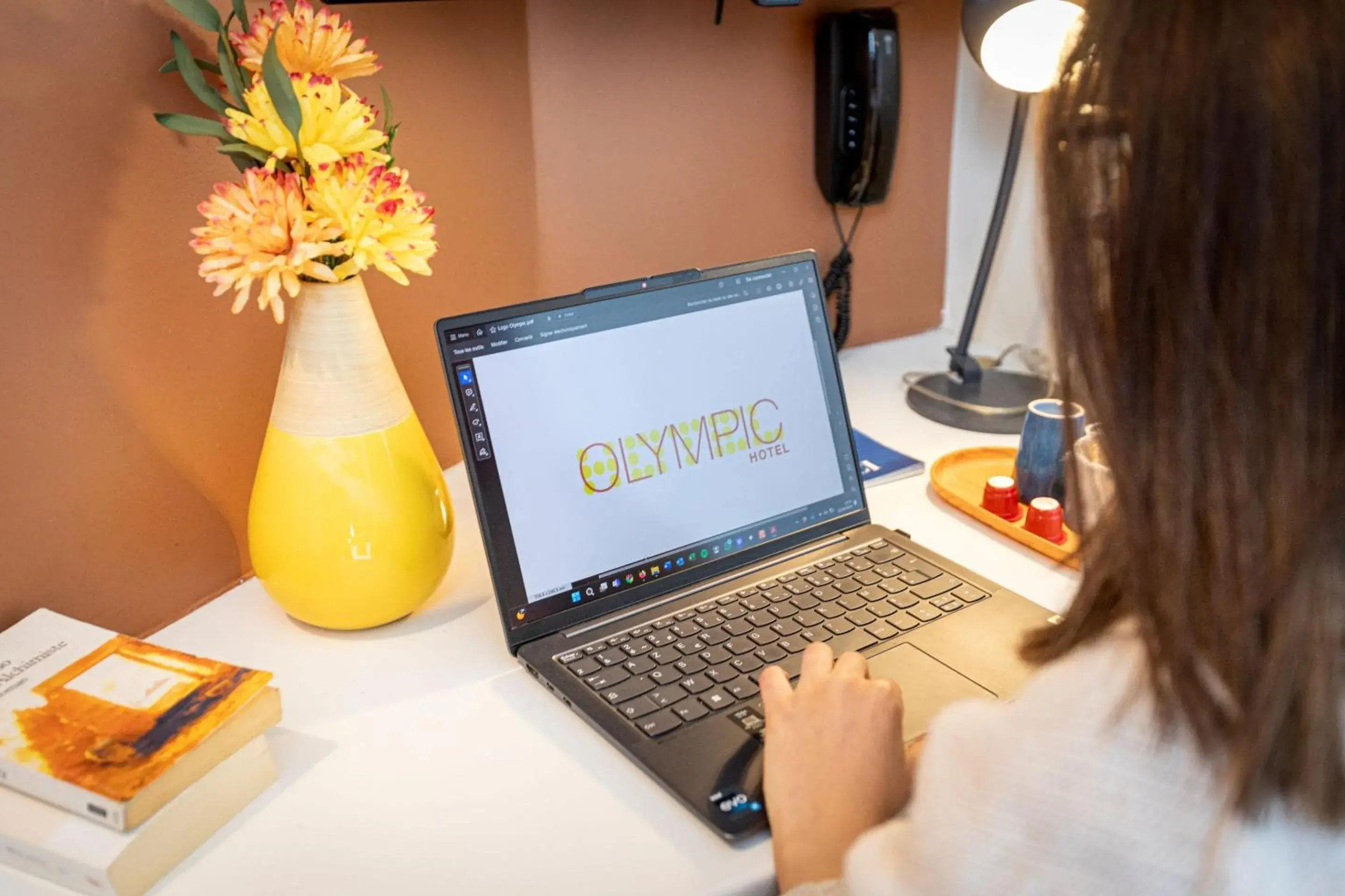 Bedroom in Hotel Olympic Paris Boulogne by Patrick Hayat Bedroom in Hotel Olympic Paris Boulogne by Patrick Hayat