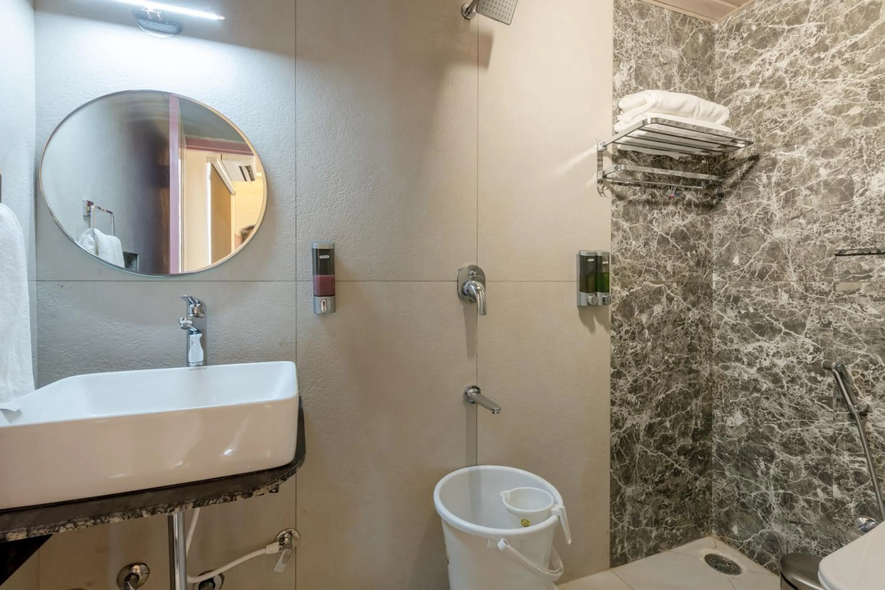 Bathroom in Legacy Inn, Mysore