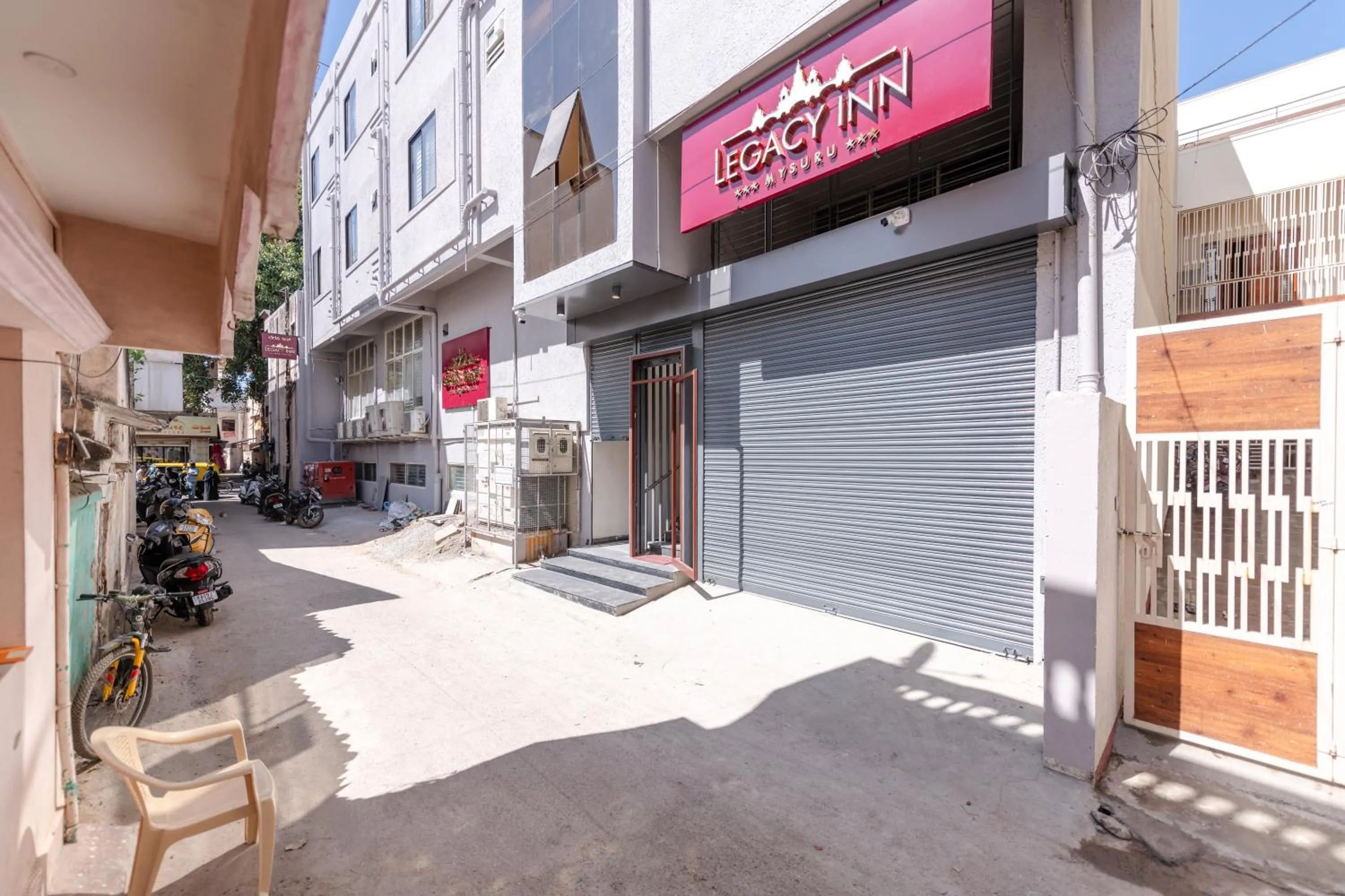 Property building in Legacy Inn, Mysore
