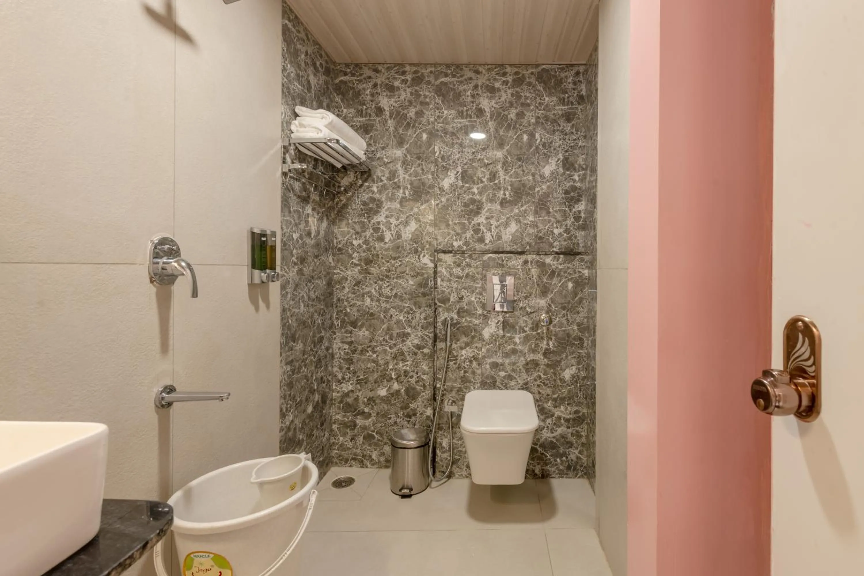 Toilet in Legacy Inn, Mysore