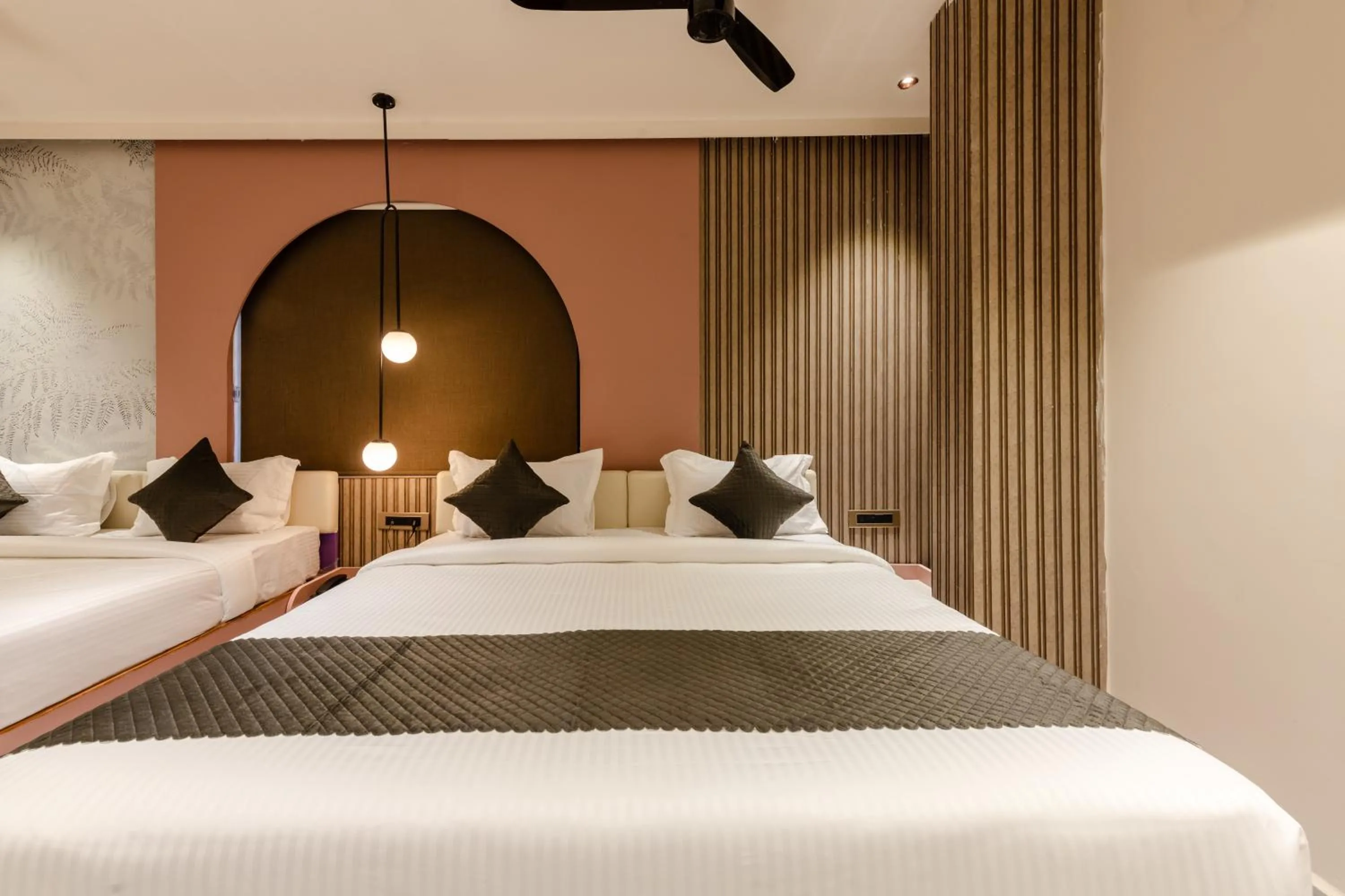 Photo of the whole room, Bed in Legacy Inn, Mysore