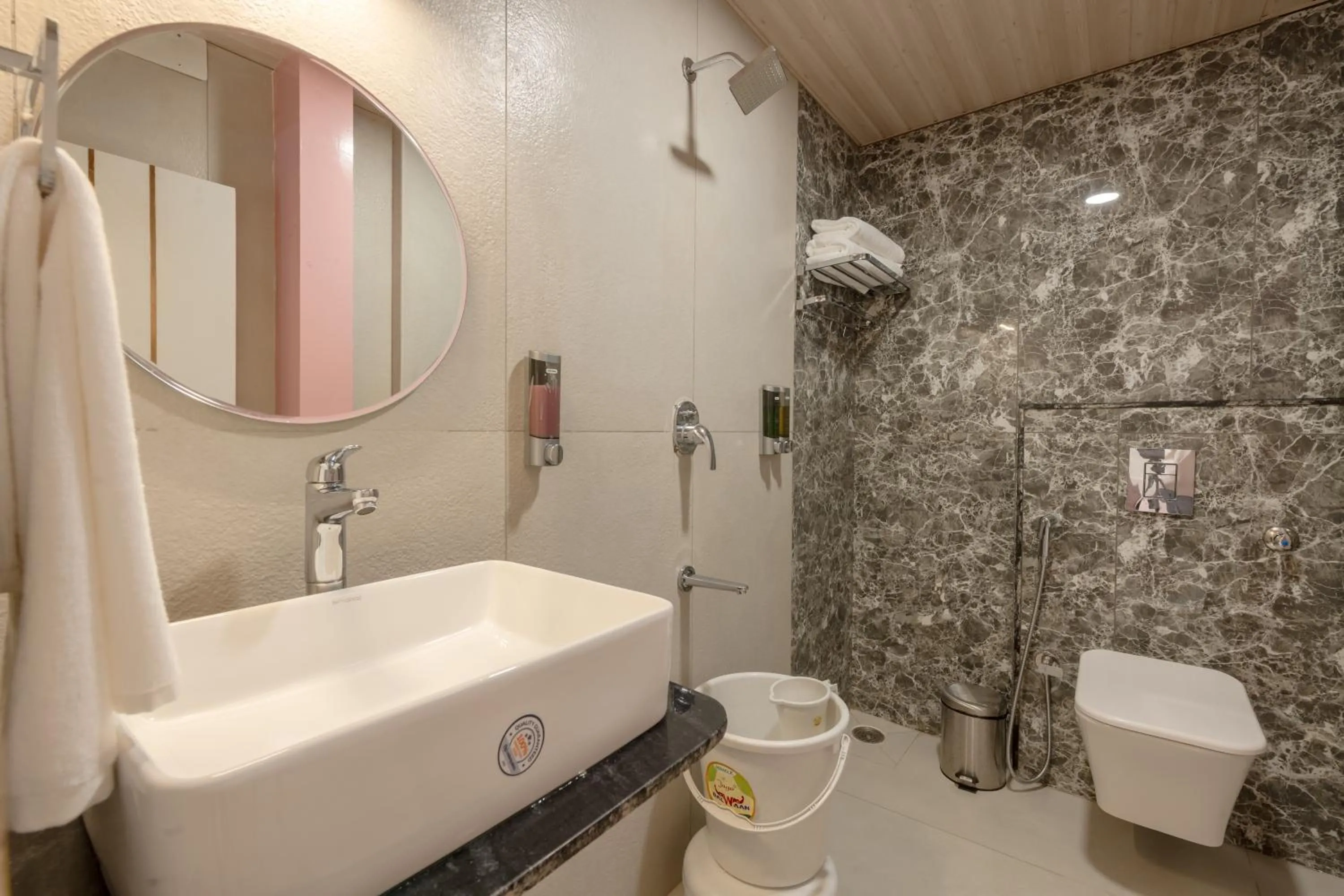 Bathroom in Legacy Inn, Mysore