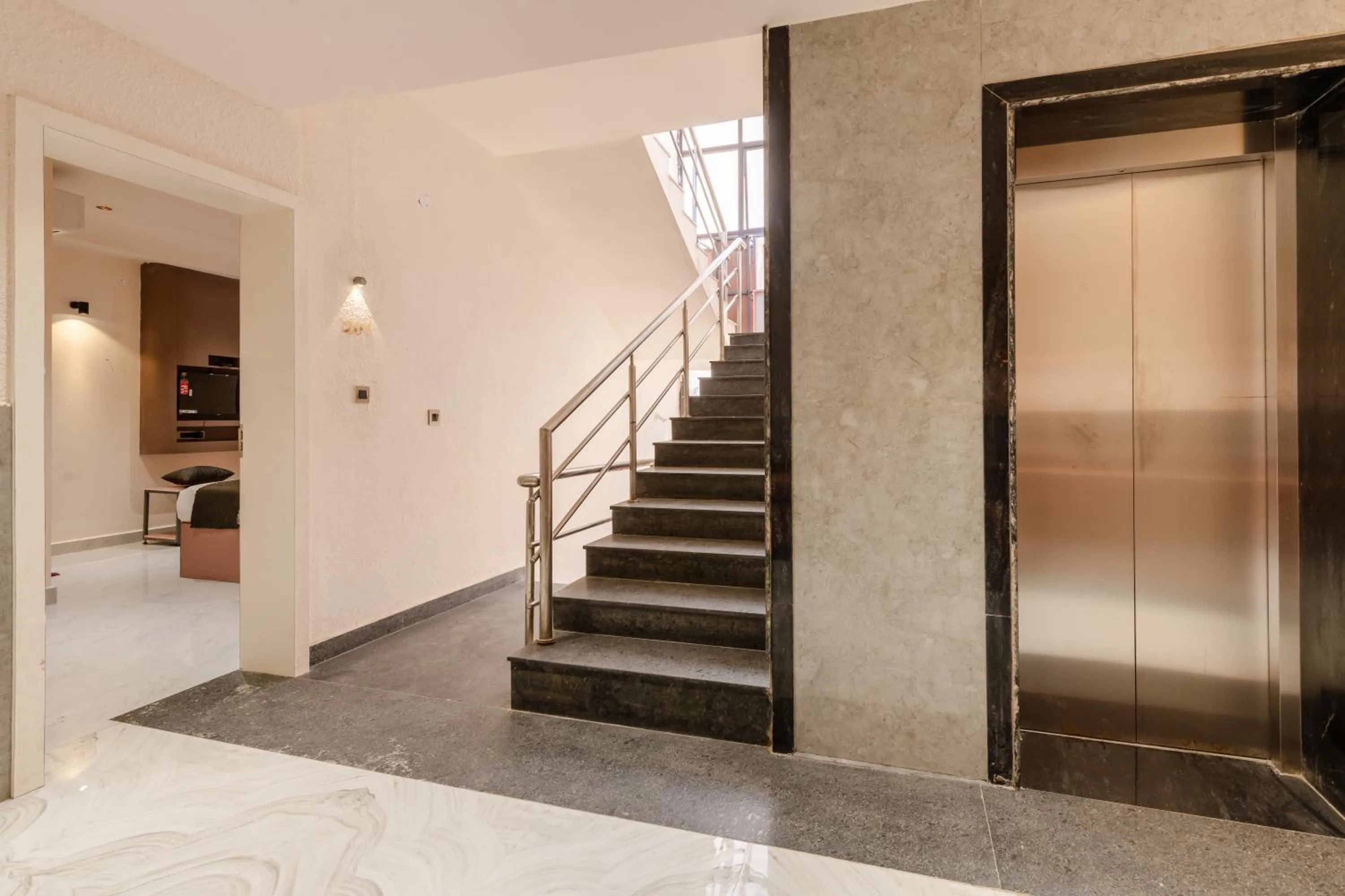 elevator in Legacy Inn, Mysore