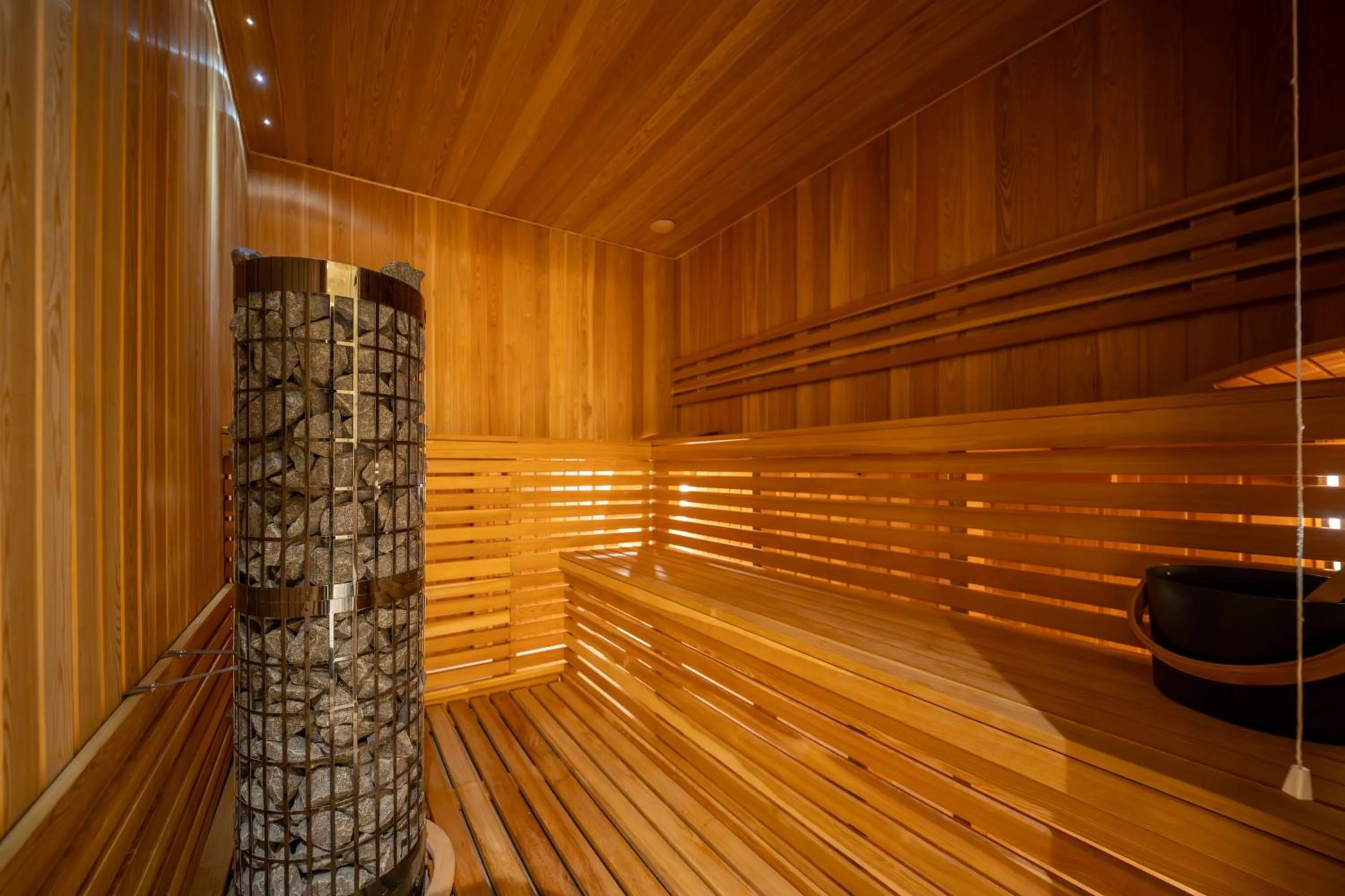 Sauna in Centrale Lustica Bay by Angsana