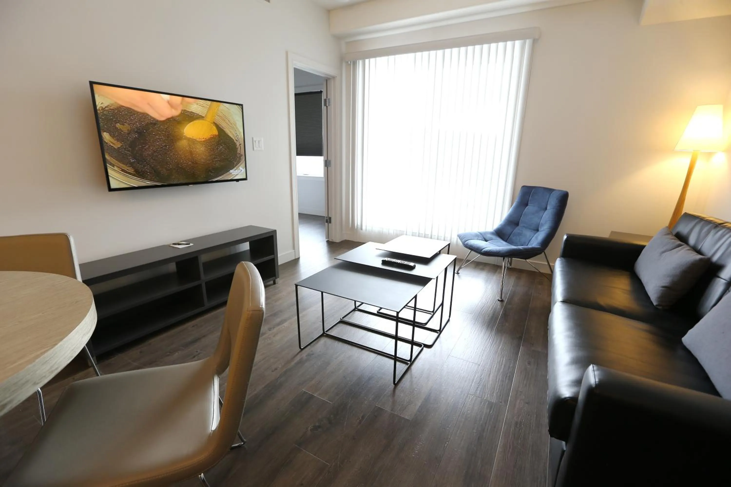 Patio, TV/Entertainment Center in Ramada by Wyndham Fort McMurray