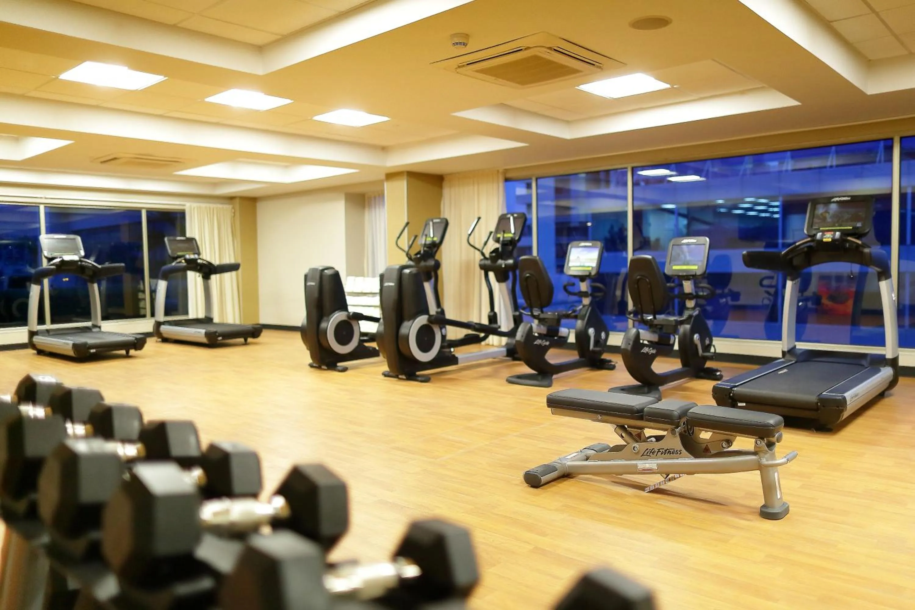 Fitness centre/facilities in Hyatt Place Tegucigalpa