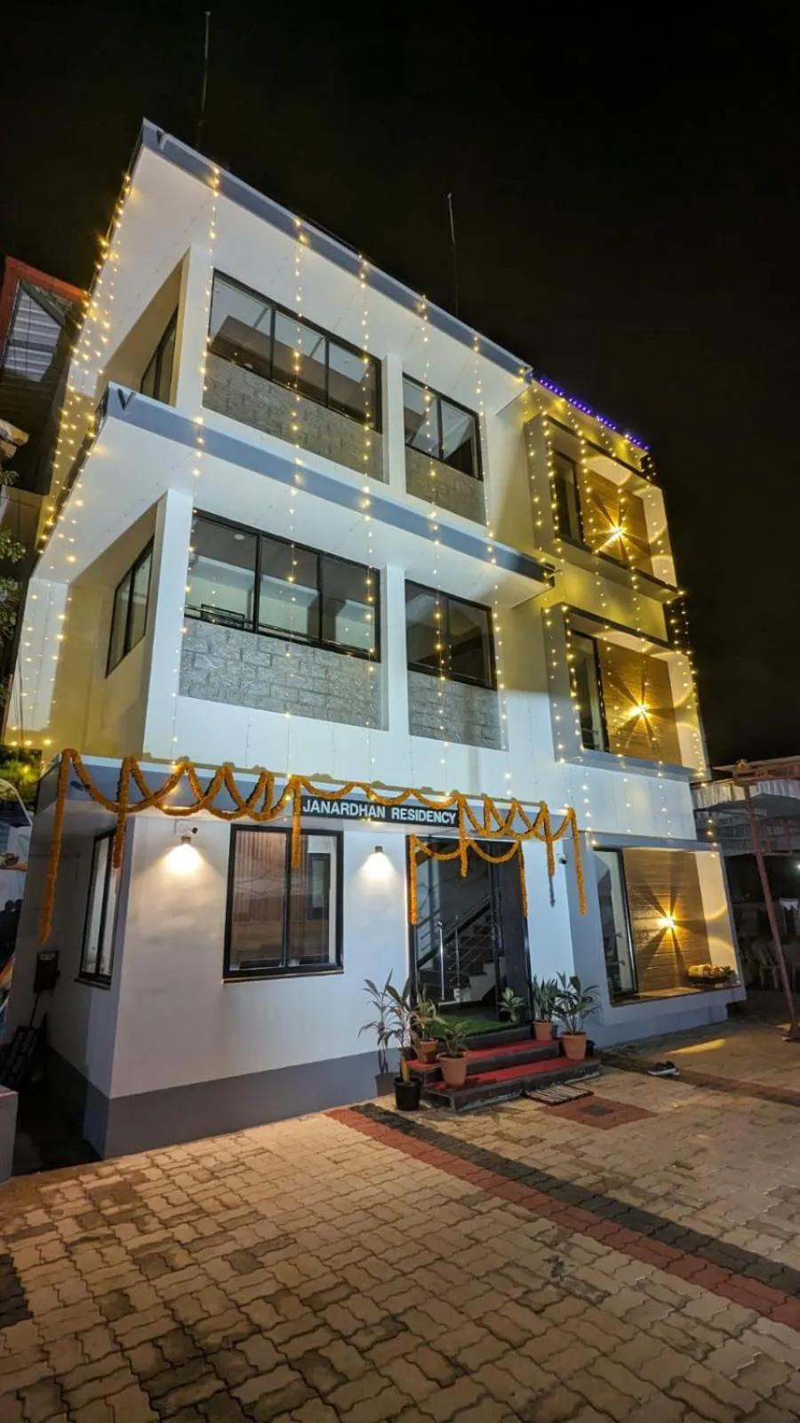 Property building in Janardan Residency