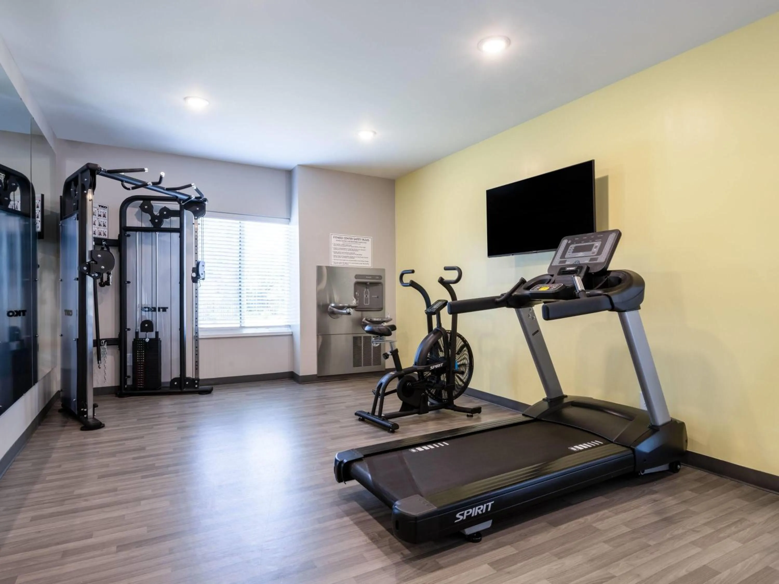 Fitness centre/facilities in ECHO Suites Extended Stay by Wyndham Springfield Airport PLZ