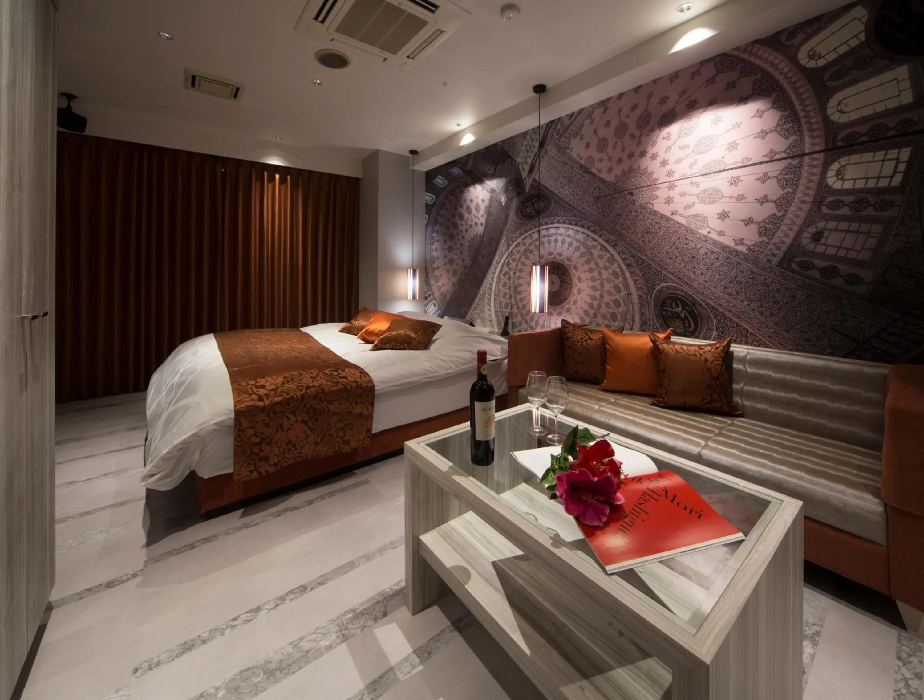 Photo of the whole room, Bed in HOTEL FINE - INTO THE PREMlUM -