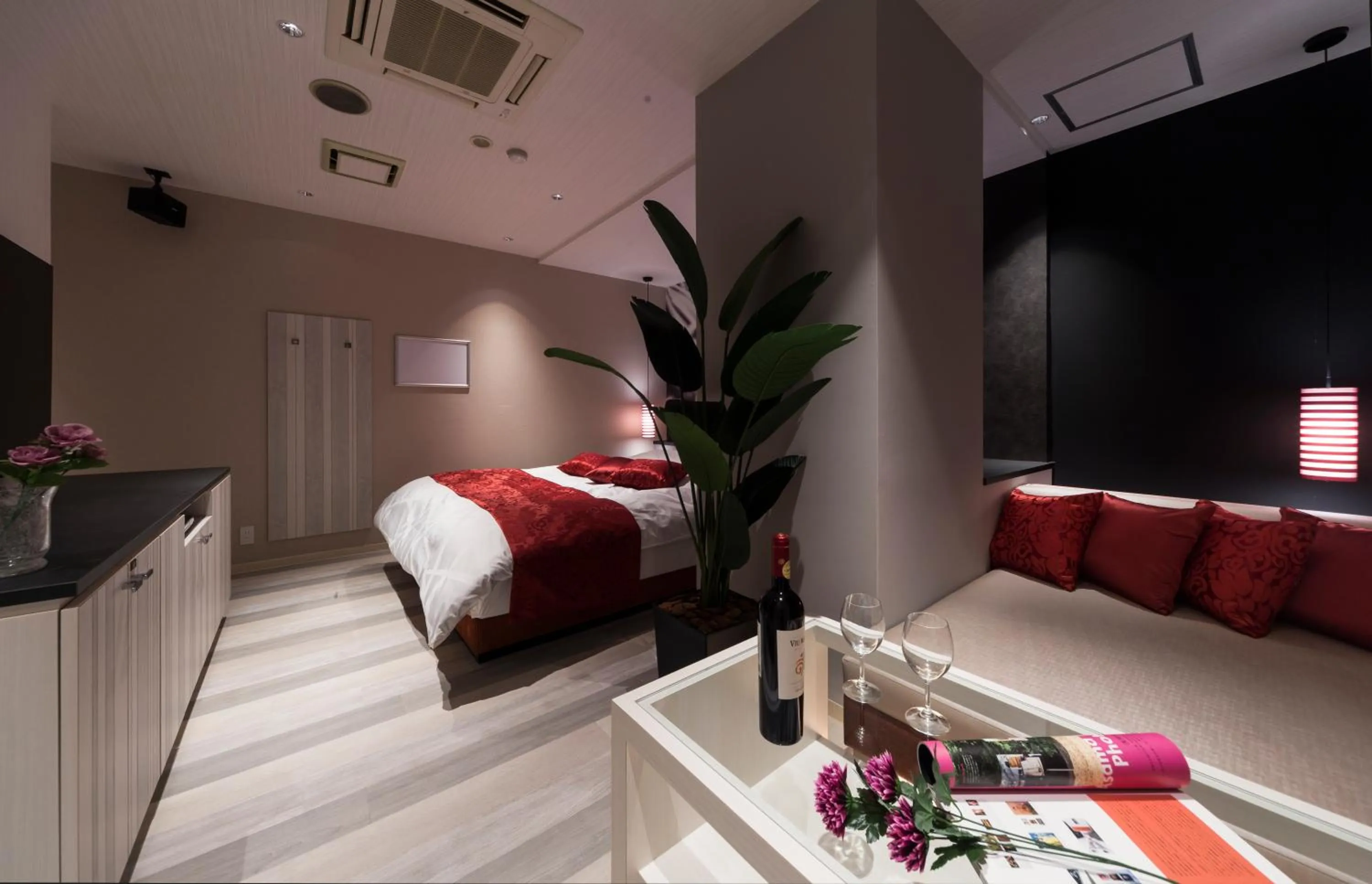 Photo of the whole room, Bed in HOTEL FINE - INTO THE PREMlUM -