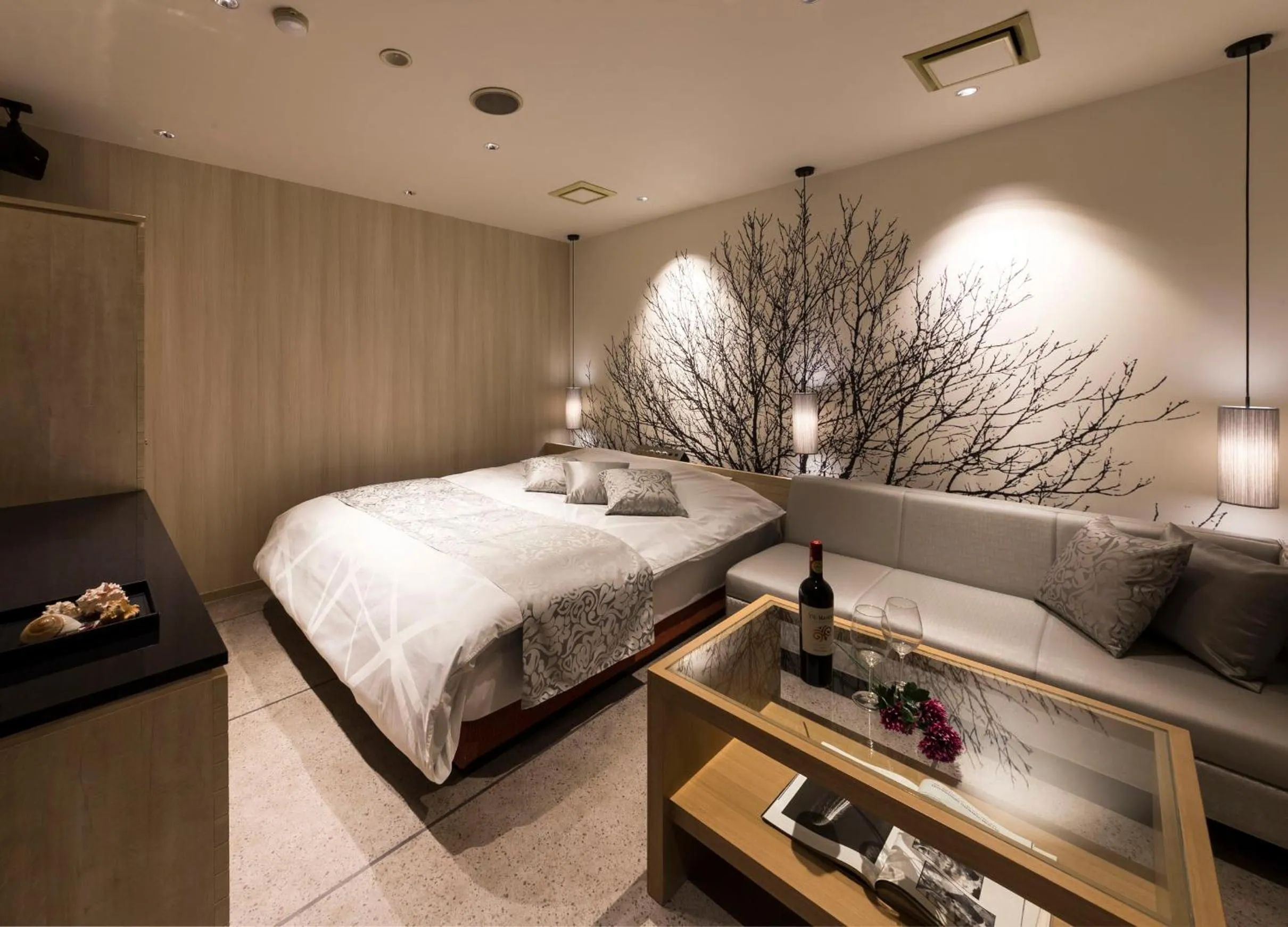 Photo of the whole room, Bed in HOTEL FINE - INTO THE PREMlUM -