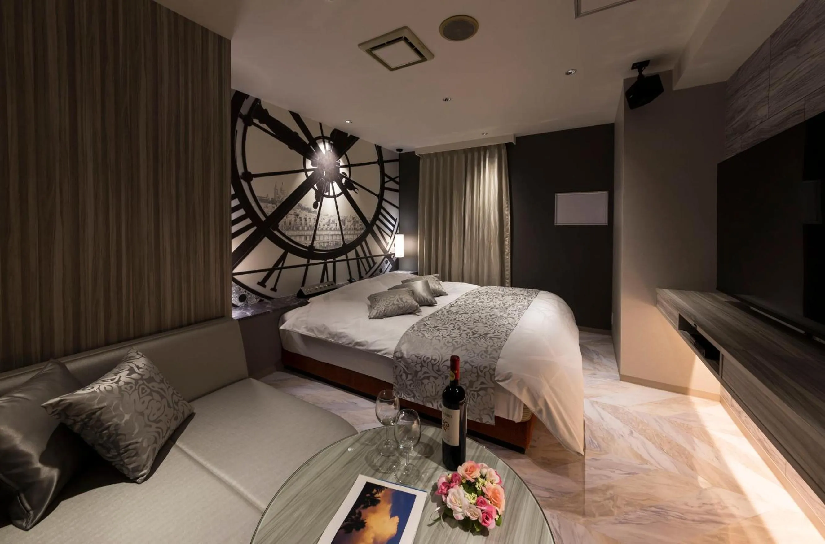 Photo of the whole room, Bed in HOTEL FINE - INTO THE PREMlUM -